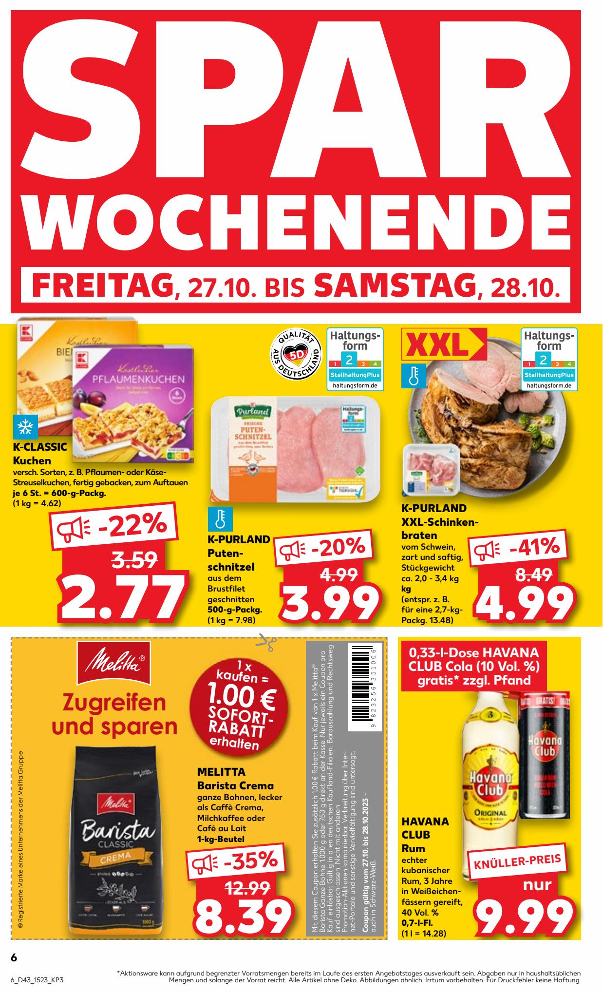 Kaufland Prospekt 22 Oct – 1 Nov 2023 Seite 6