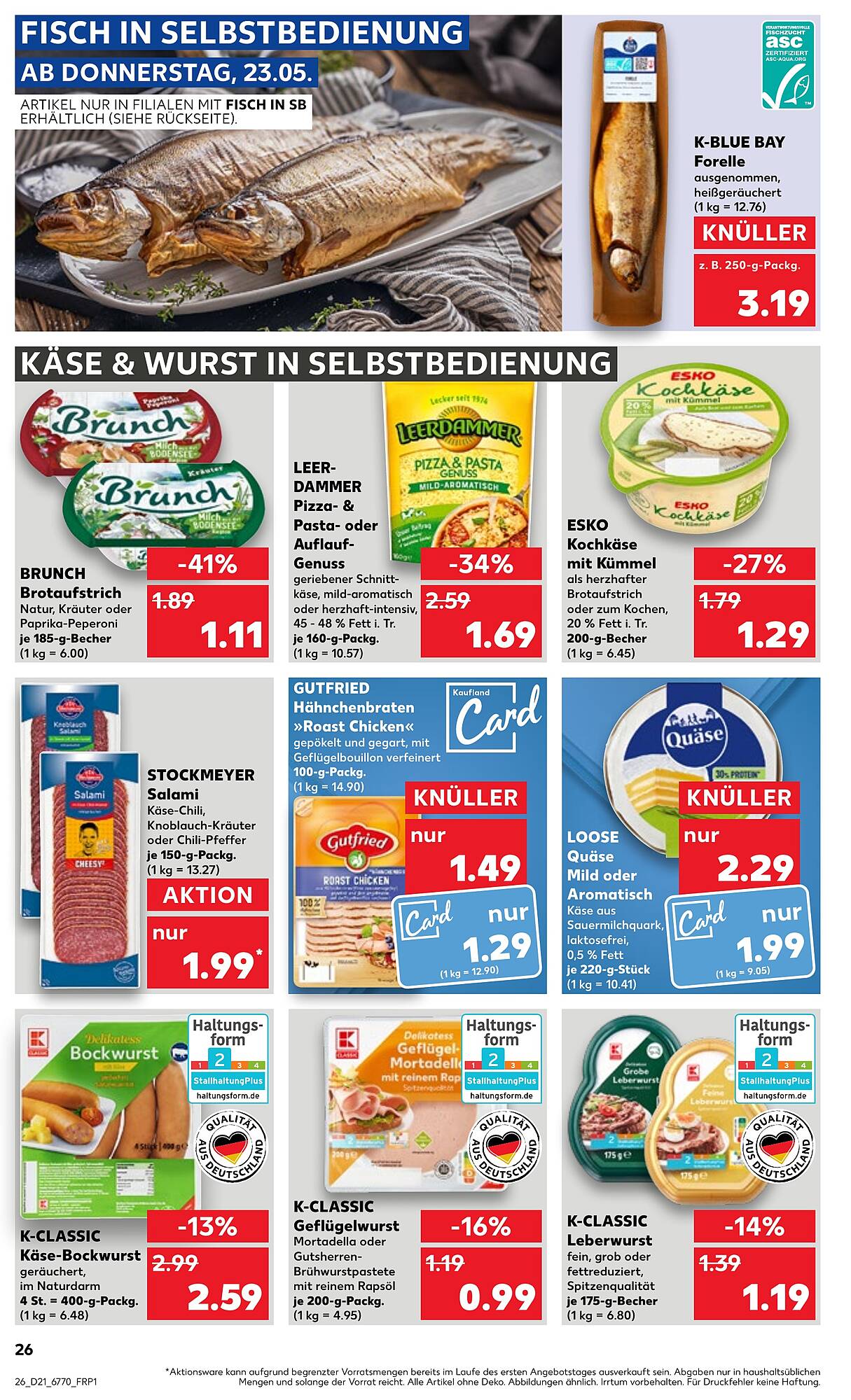 Kaufland Prospekt 23 – 29 Mai 2024 Seite 26