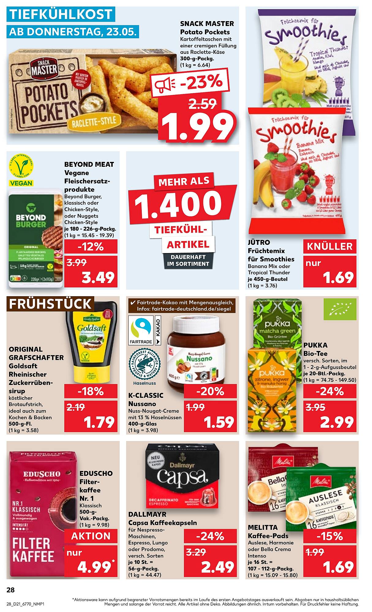 Kaufland Prospekt 23 – 29 Mai 2024 Seite 28