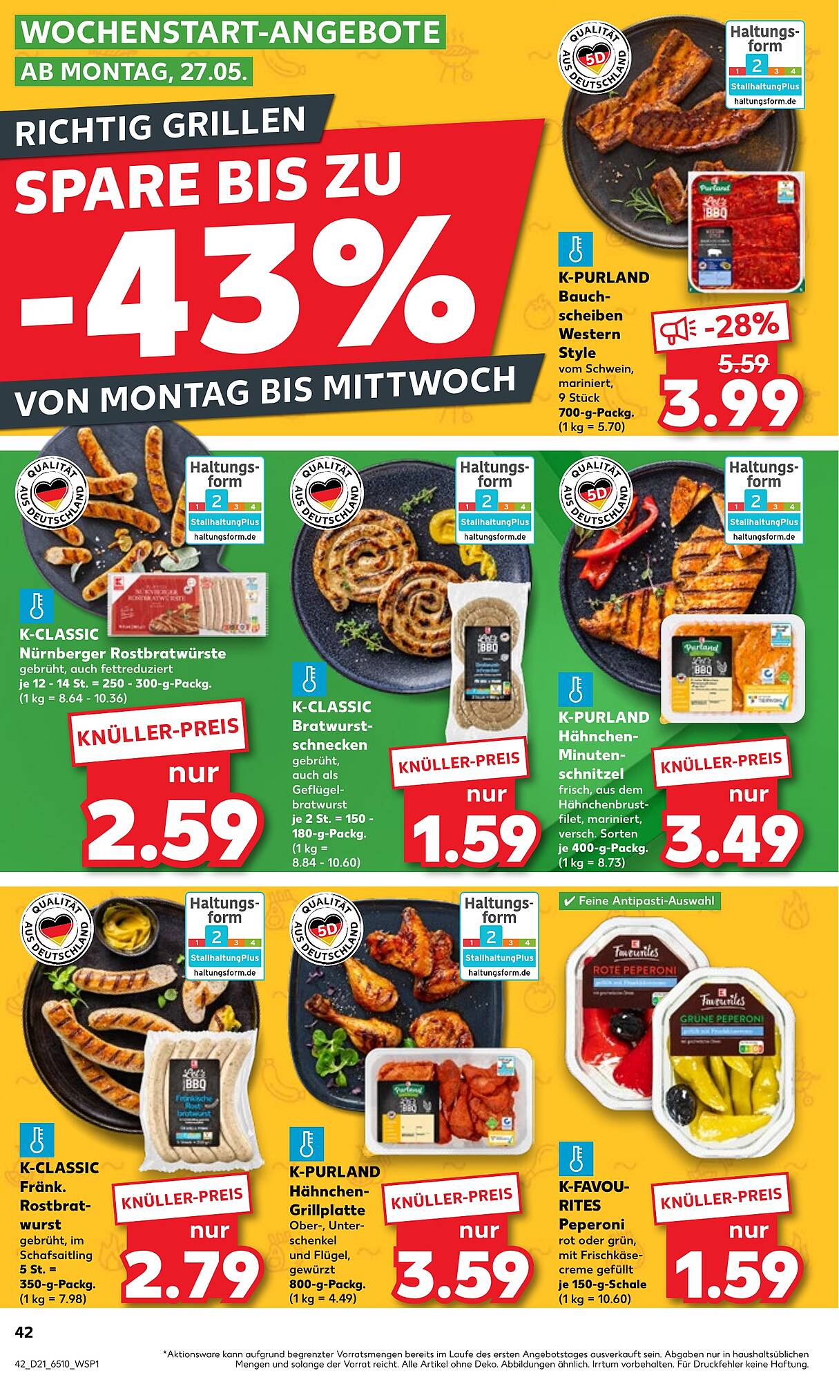 Kaufland Prospekt 23 – 29 Mai 2024 Seite 42