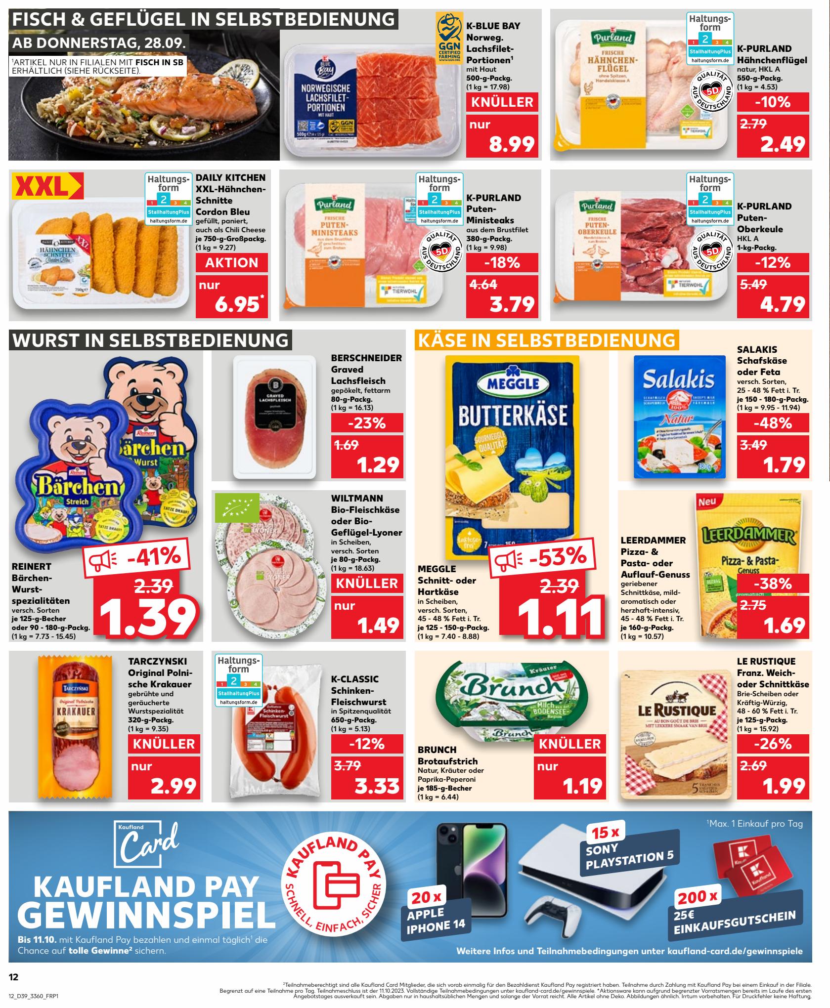 Kaufland Prospekt 24 Sep – 4 Oct 2023 Seite 12