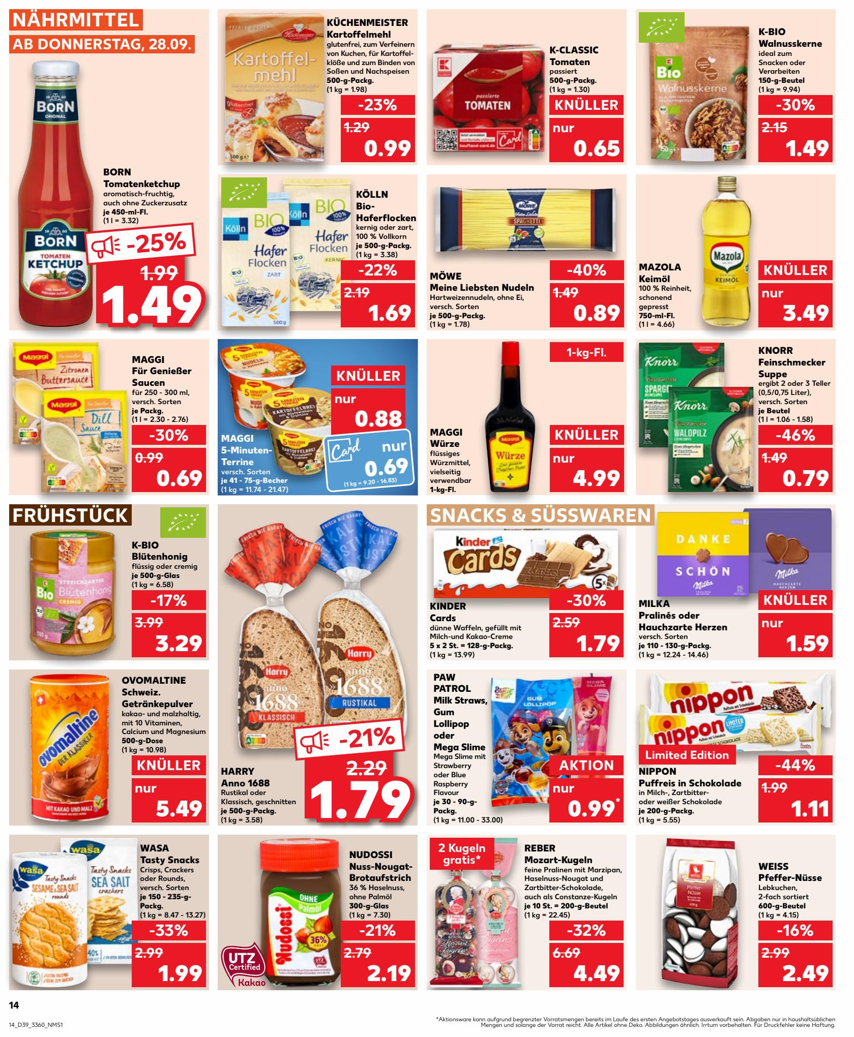 Kaufland Prospekt 24 Sep – 4 Oct 2023 Seite 14