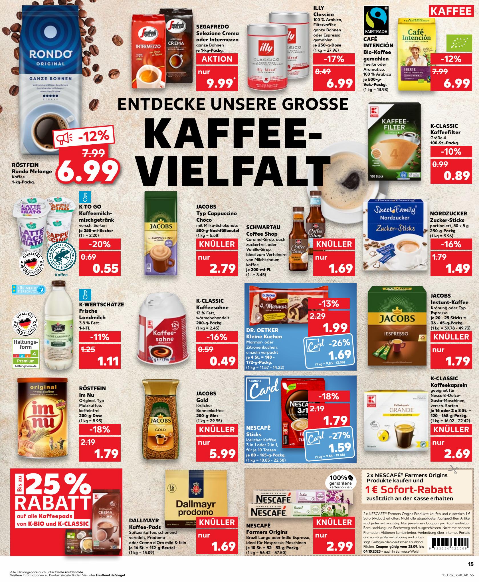 Kaufland Prospekt 24 Sep – 4 Oct 2023 Seite 15