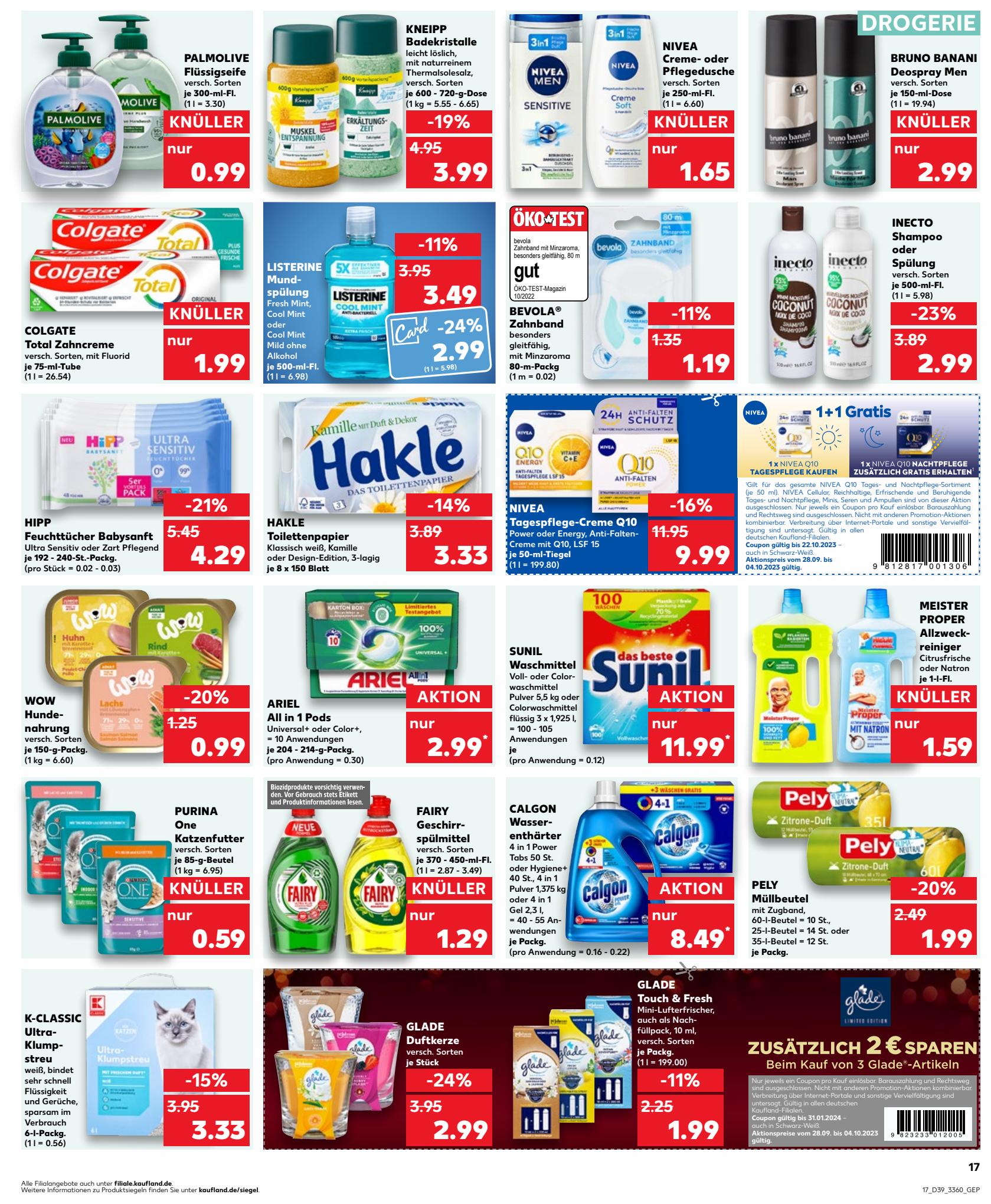 Kaufland Prospekt 24 Sep – 4 Oct 2023 Seite 17