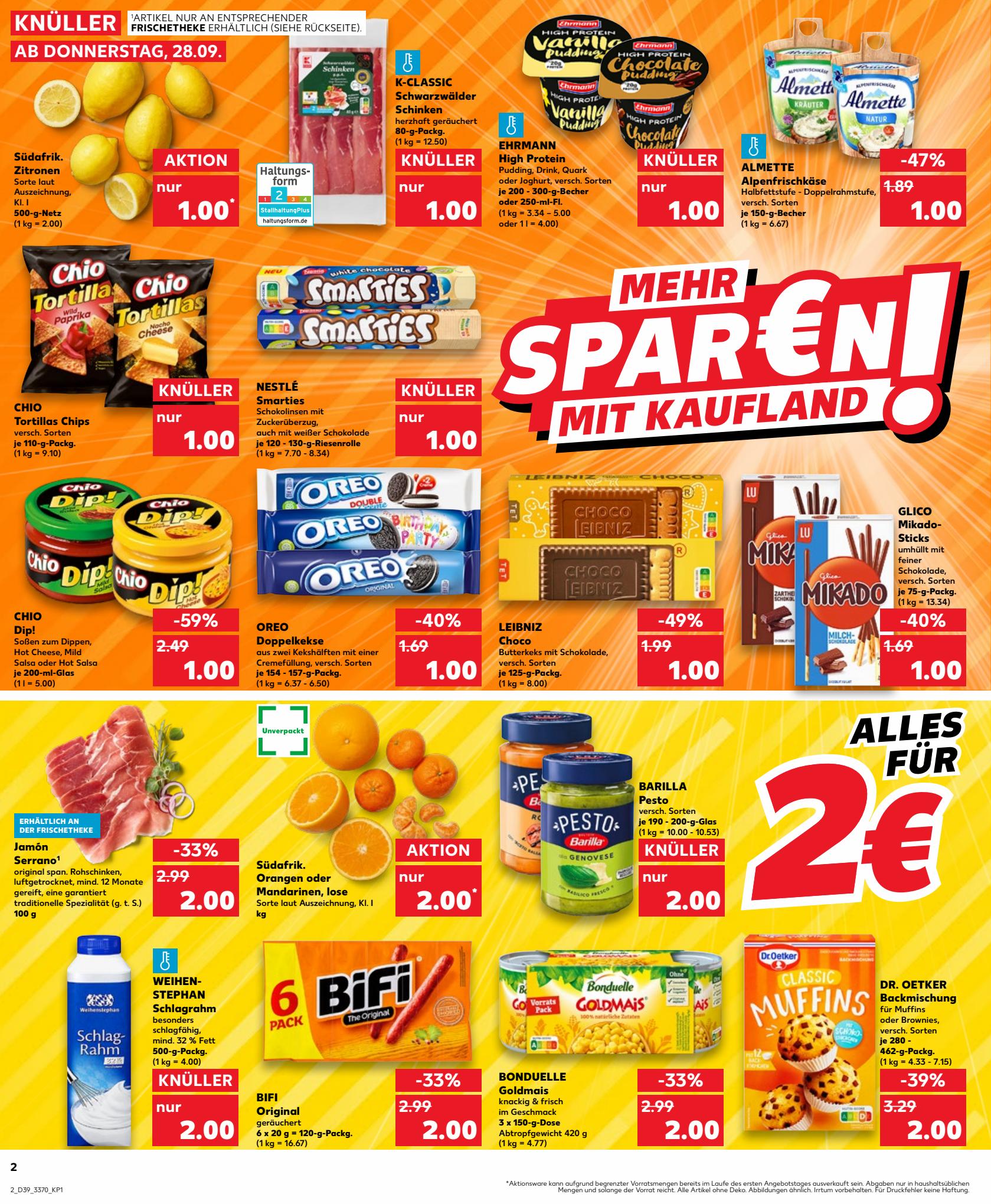 Kaufland Prospekt 24 Sep – 4 Oct 2023 Seite 2