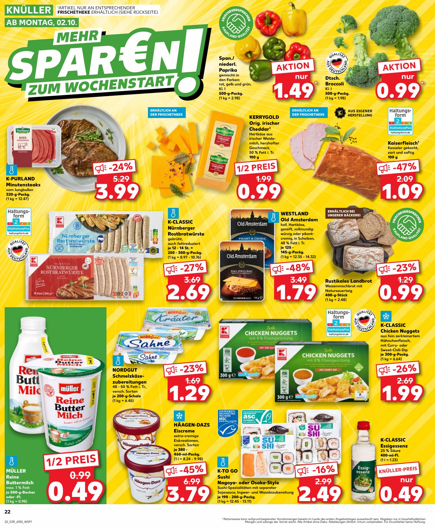 Kaufland Prospekt 24 Sep – 4 Oct 2023 Seite 22