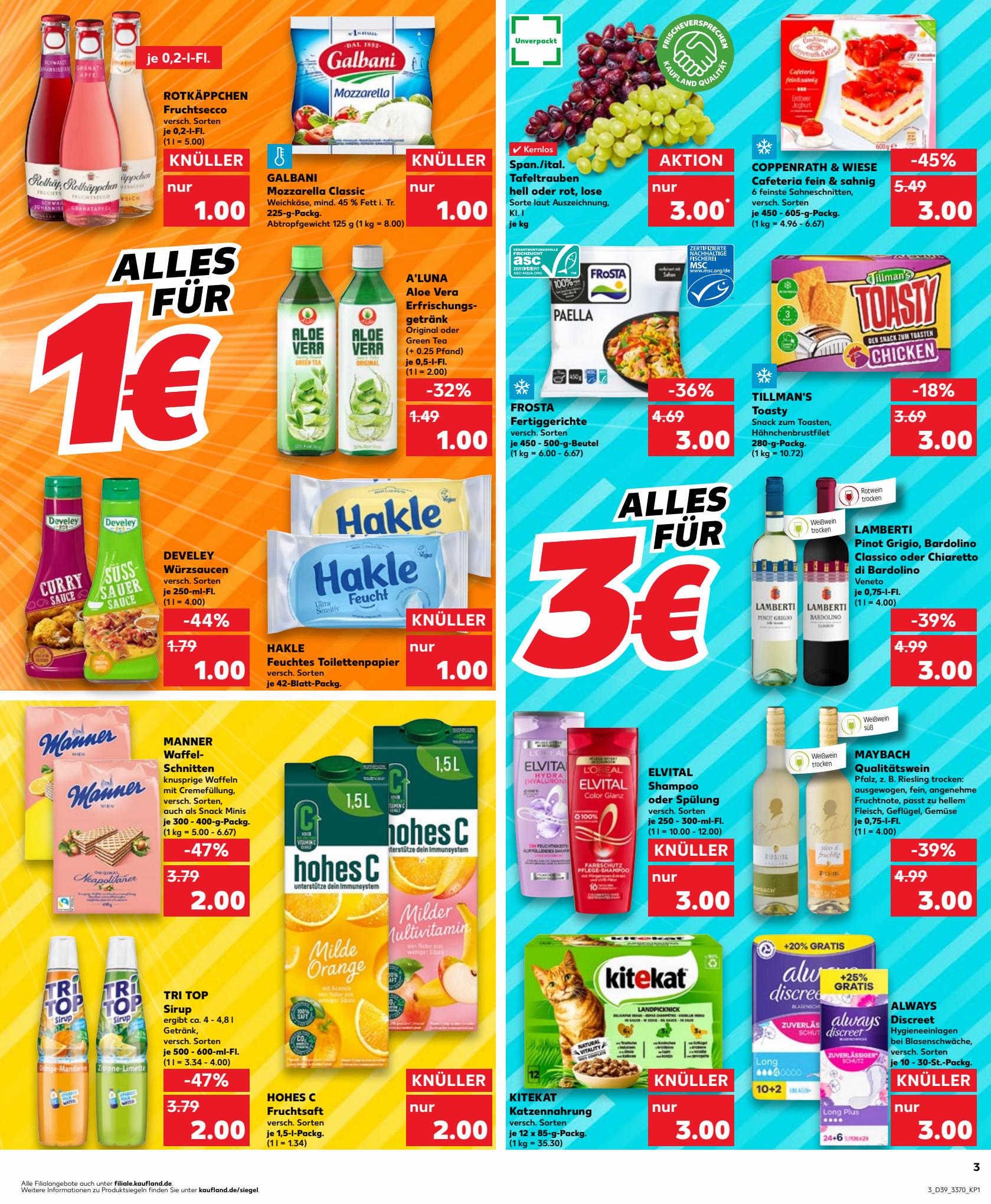 Kaufland Prospekt 24 Sep – 4 Oct 2023 Seite 3