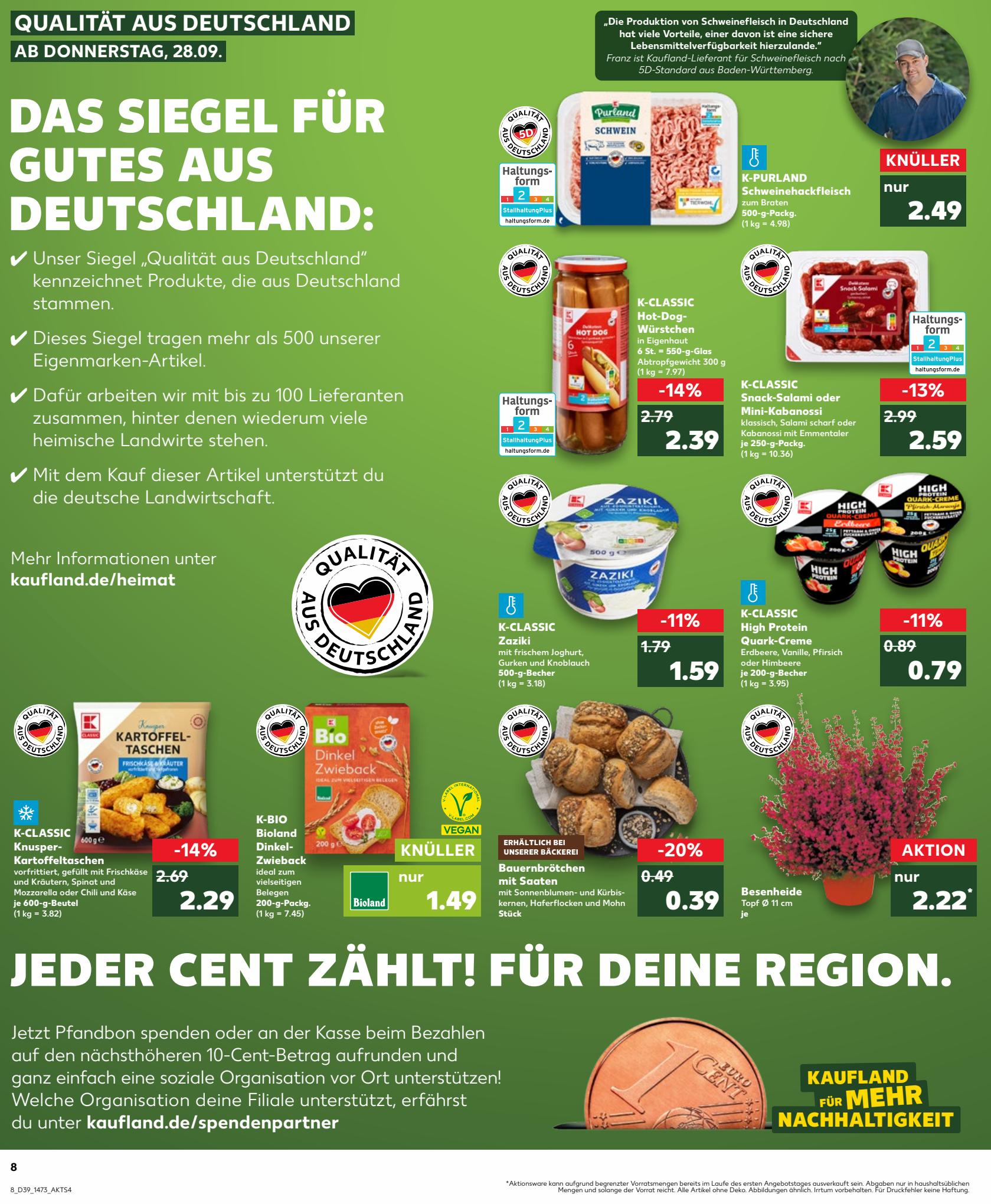 Kaufland Prospekt 24 Sep – 4 Oct 2023 Seite 8