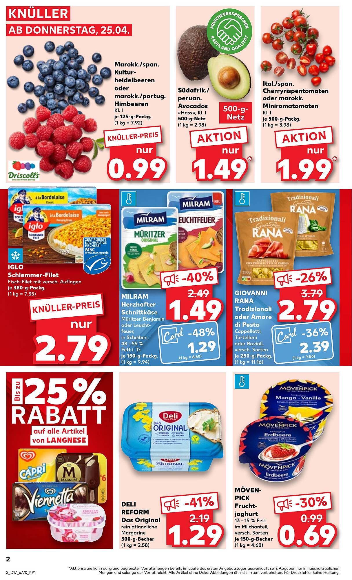 Kaufland Prospekt 25 – 30 April 2024 Seite 2