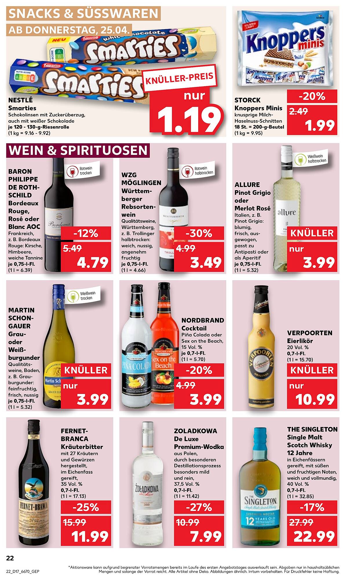 Kaufland Prospekt 25 – 30 April 2024 Seite 22