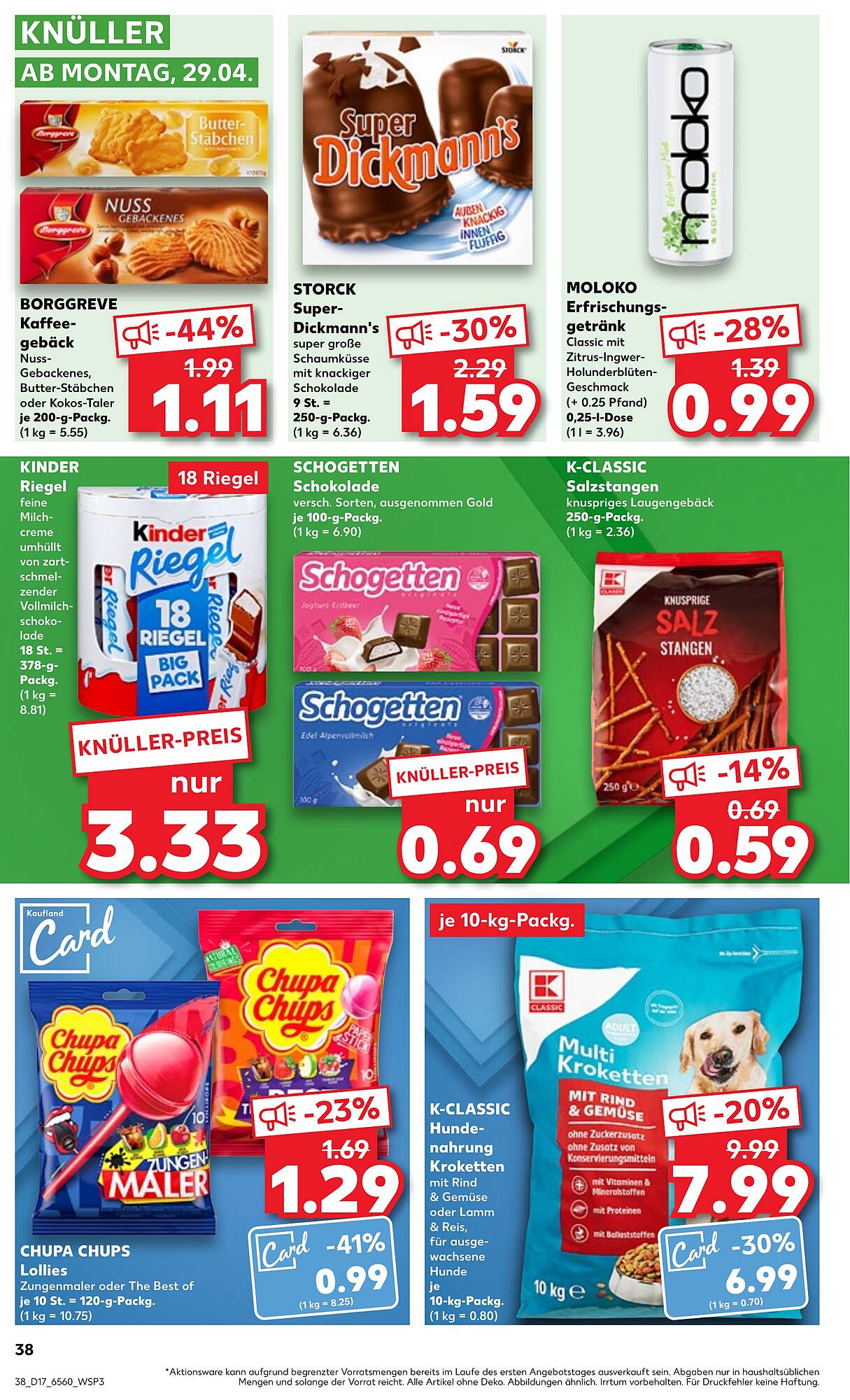 Kaufland Prospekt 25 – 30 April 2024 Seite 38