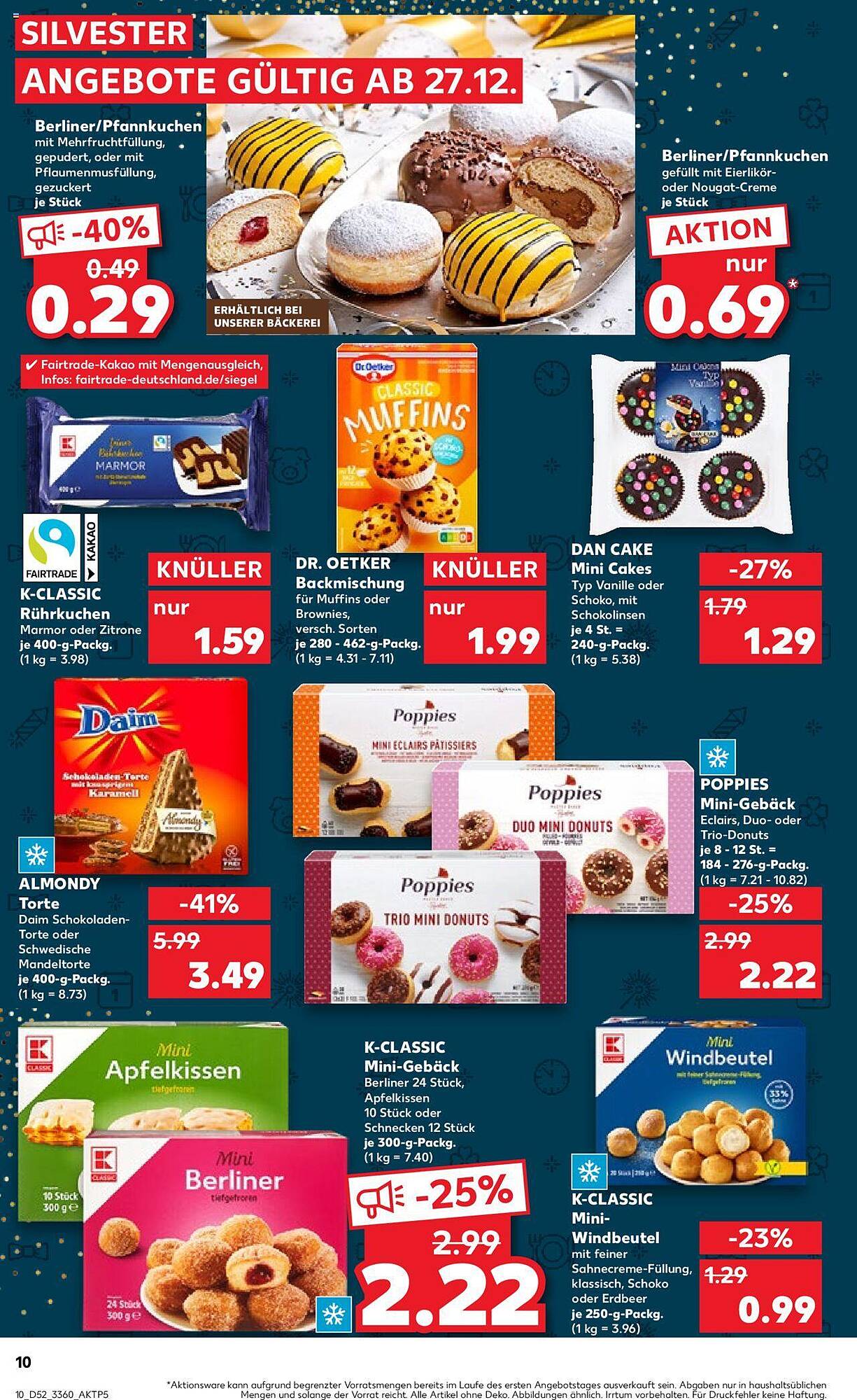 Kaufland Prospekt 27 Dez – 3 Jan 2024 Seite 10