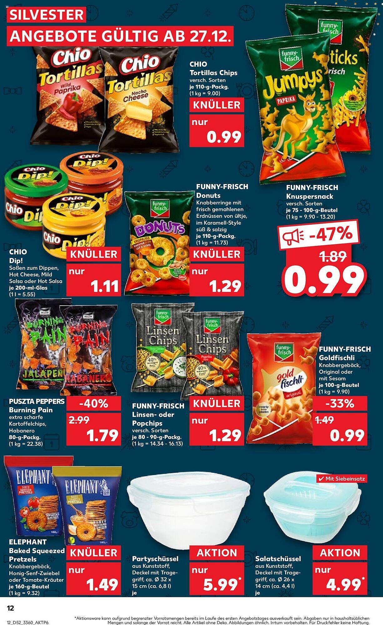 Kaufland Prospekt 27 Dez – 3 Jan 2024 Seite 12