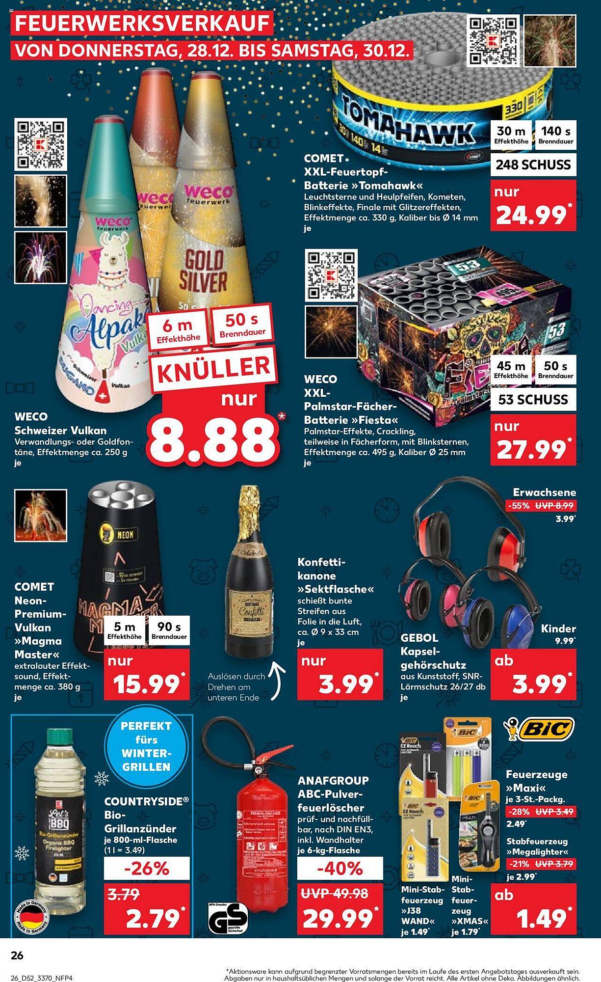 Kaufland Prospekt 27 Dez – 3 Jan 2024 Seite 26