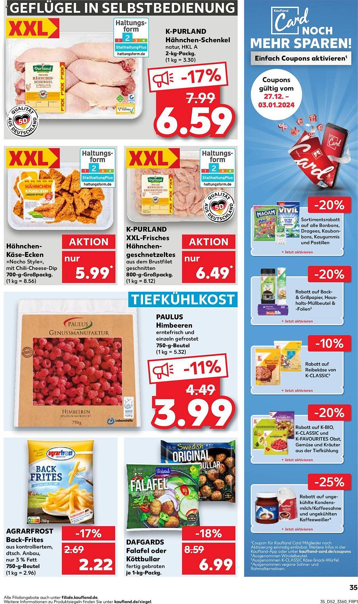 Kaufland Prospekt 27 Dez – 3 Jan 2024 Seite 35