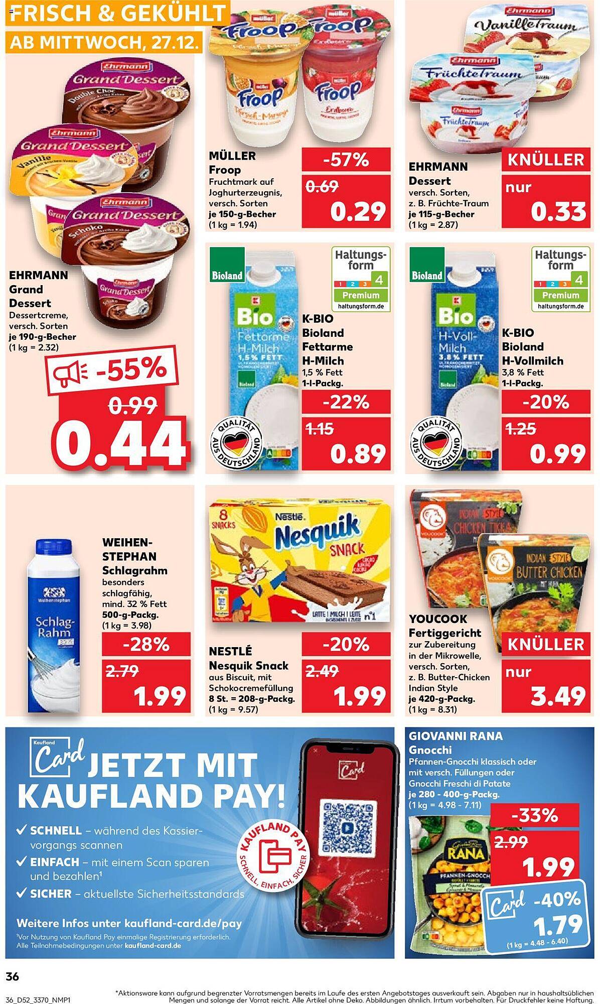 Kaufland Prospekt 27 Dez – 3 Jan 2024 Seite 36
