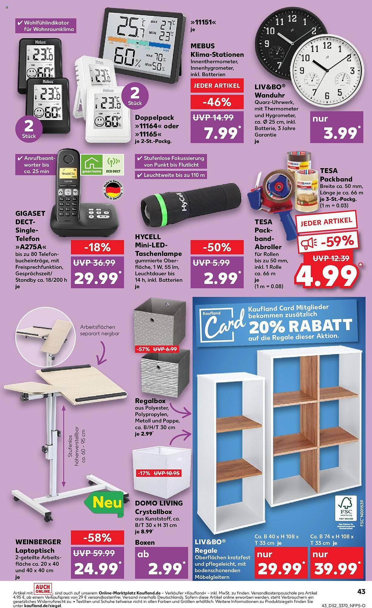 Kaufland Prospekt 27 Dez – 3 Jan 2024 Seite 43