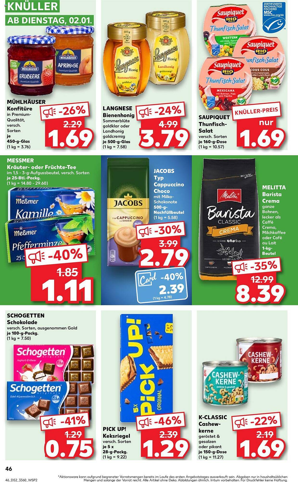 Kaufland Prospekt 27 Dez – 3 Jan 2024 Seite 46