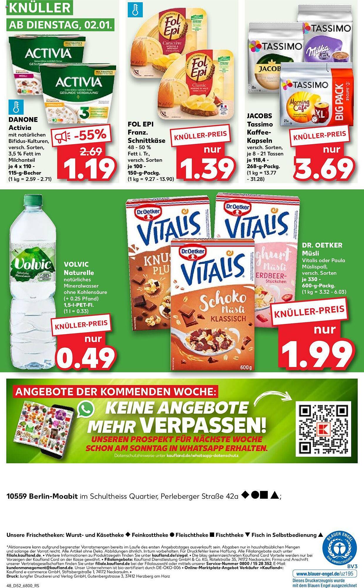 Kaufland Prospekt 27 Dez – 3 Jan 2024 Seite 48