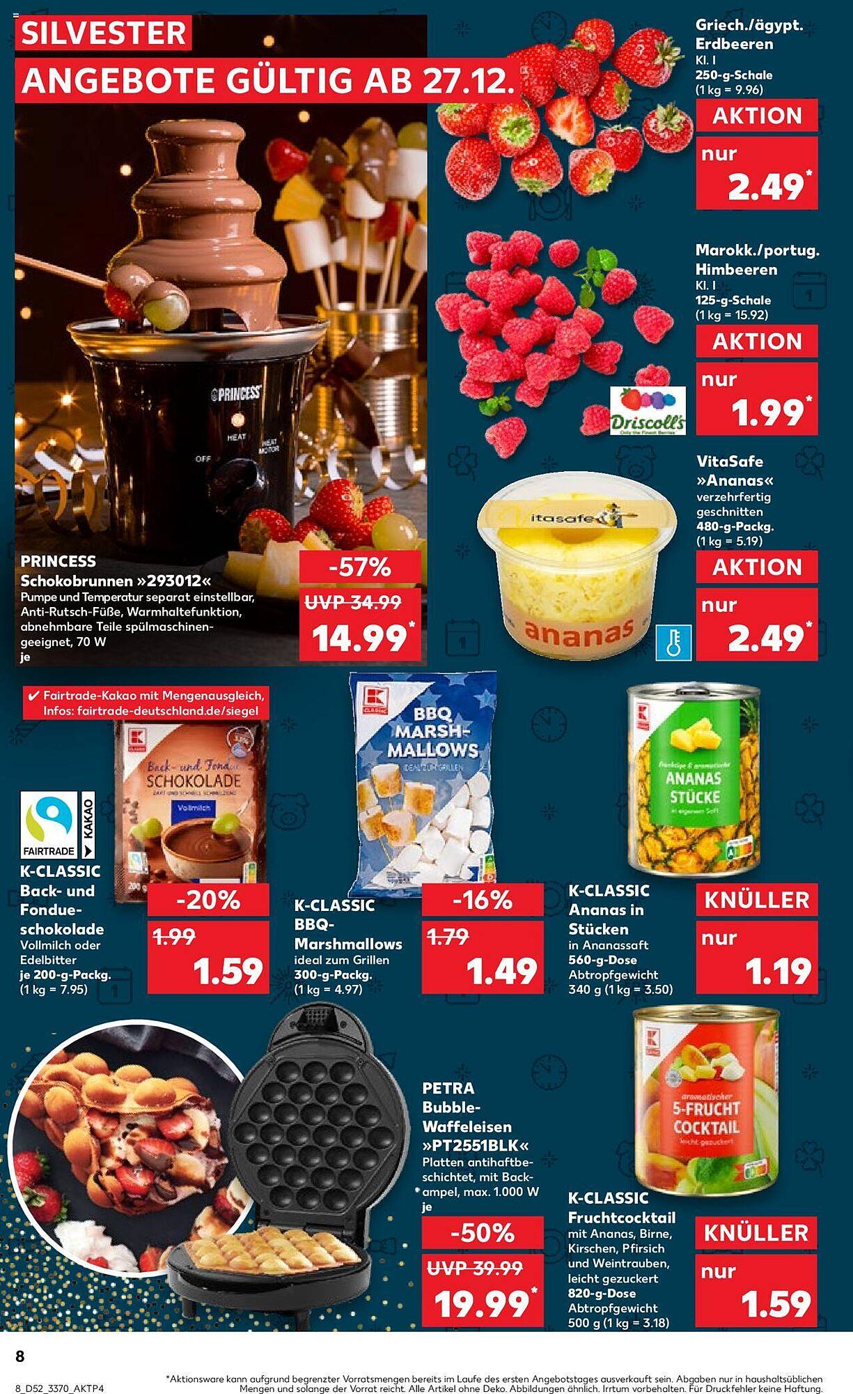 Kaufland Prospekt 27 Dez – 3 Jan 2024 Seite 8