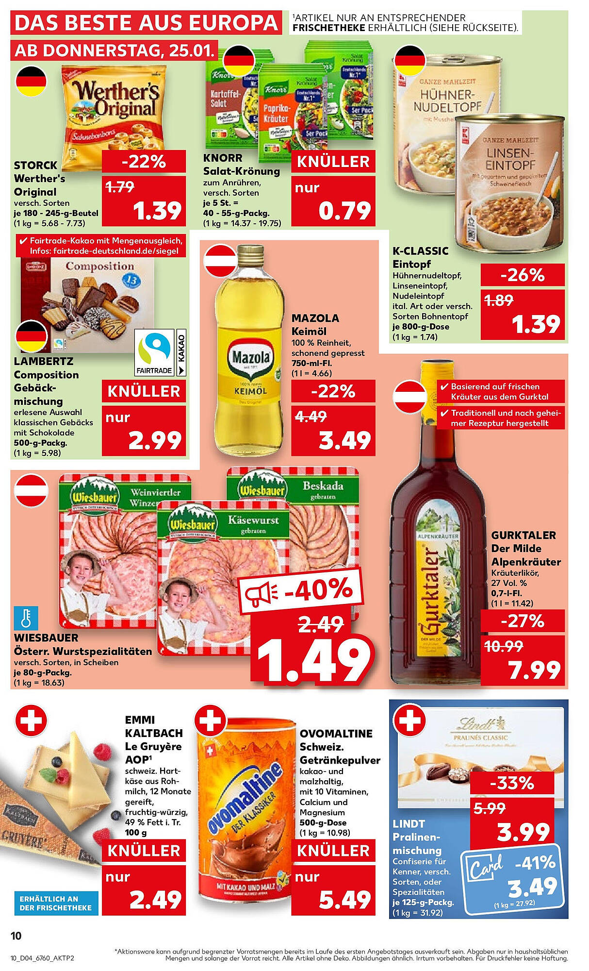Kaufland Prospekt 28 – 31 Januar 2024 Seite 20