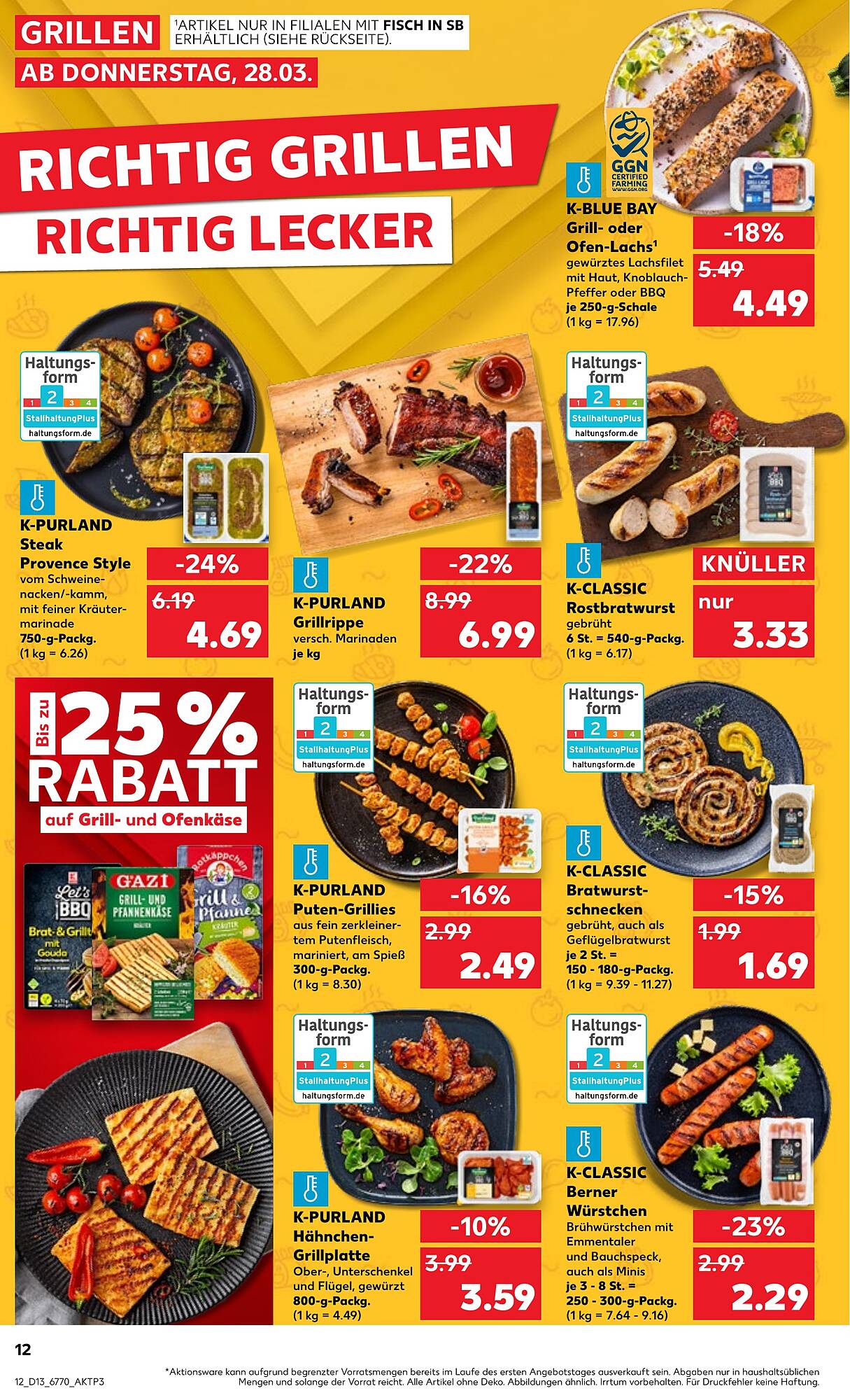 Kaufland Prospekt 28 Mar – 3 Apr 2024 Seite 12