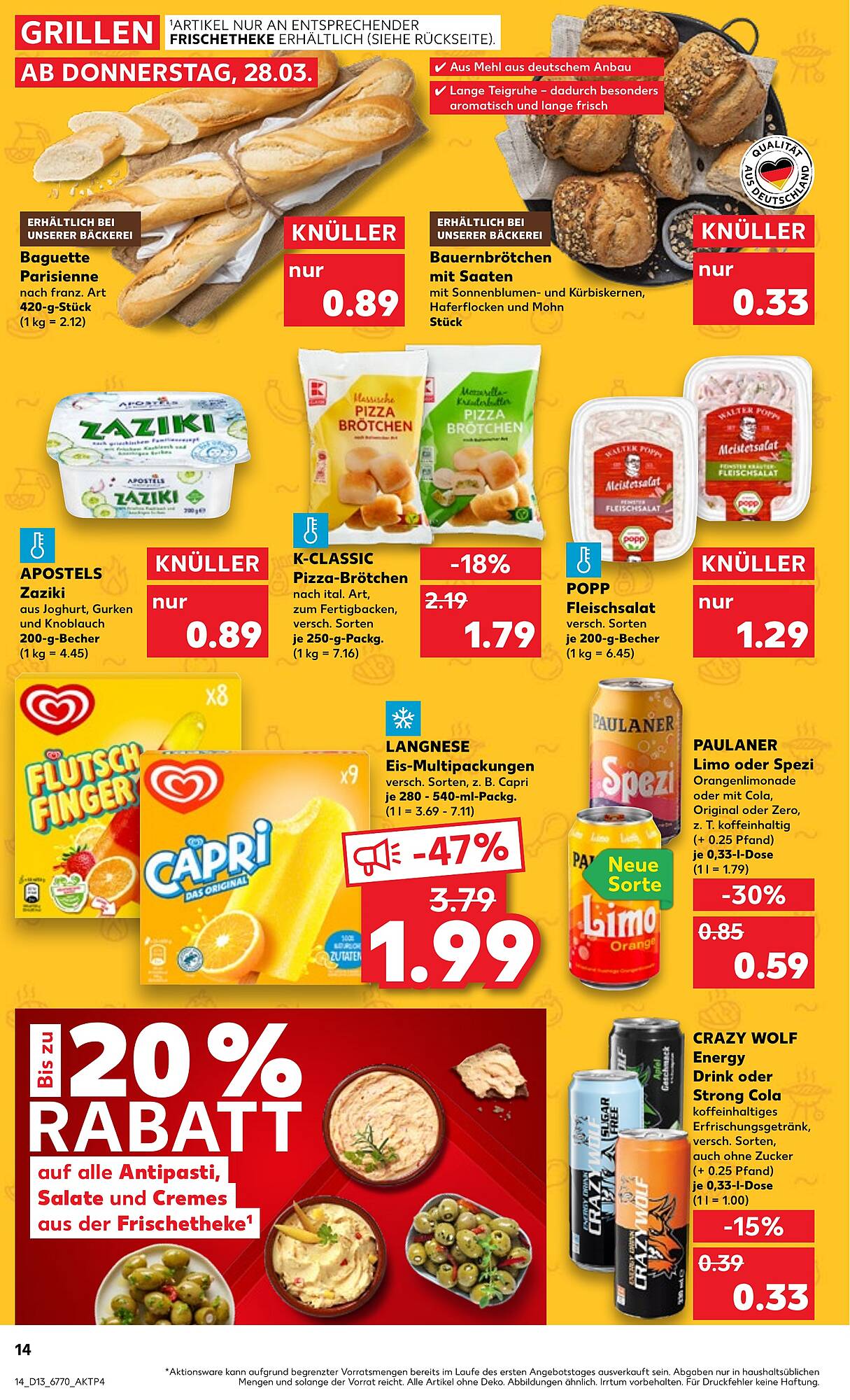 Kaufland Prospekt 28 Mar – 3 Apr 2024 Seite 14