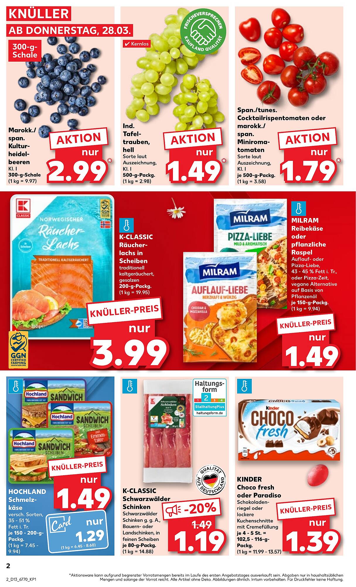 Kaufland Prospekt 28 Mar – 3 Apr 2024 Seite 2
