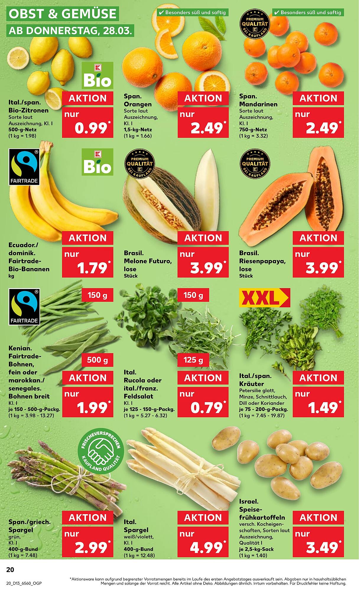 Kaufland Prospekt 28 Mar – 3 Apr 2024 Seite 20