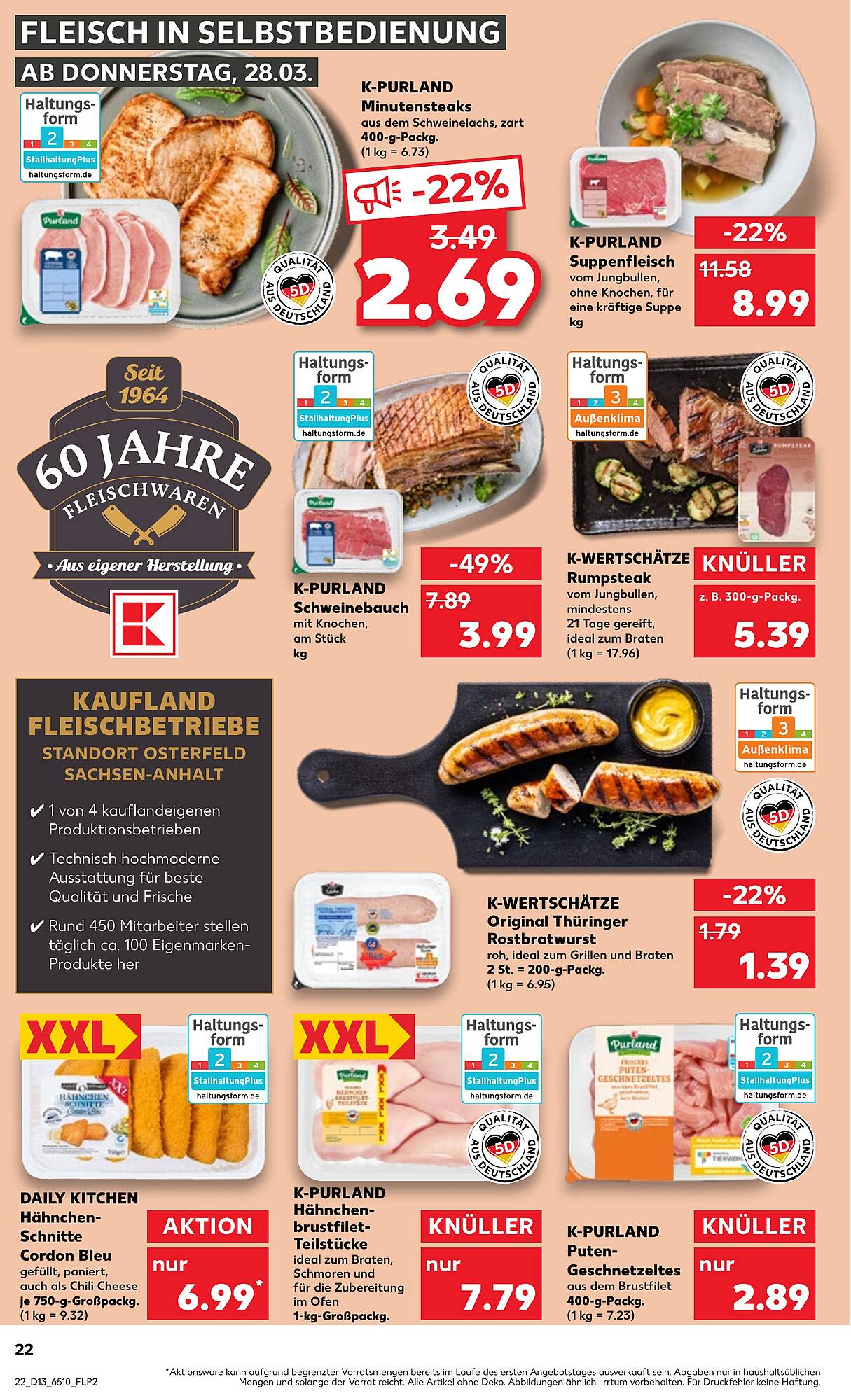 Kaufland Prospekt 28 Mar – 3 Apr 2024 Seite 22