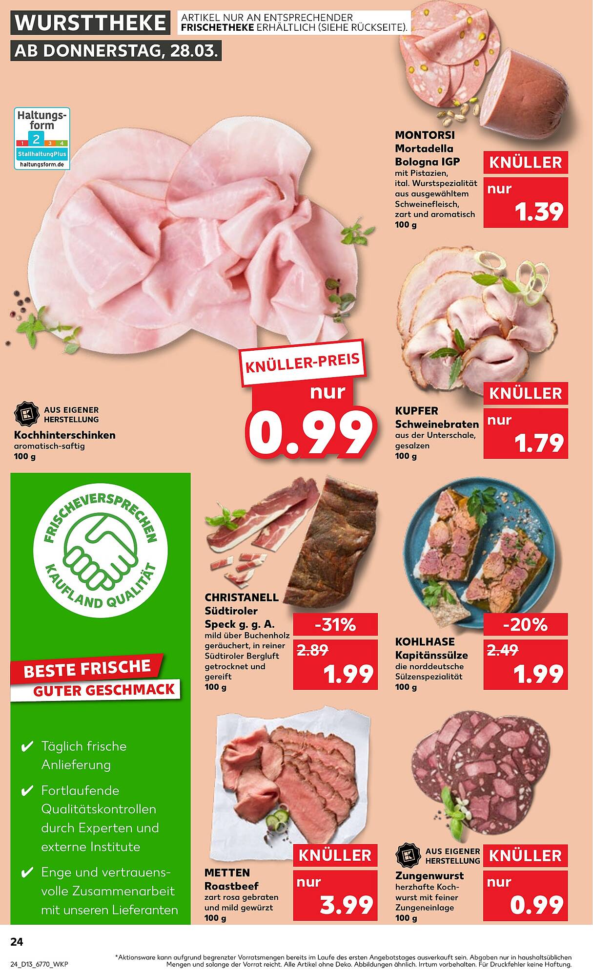 Kaufland Prospekt 28 Mar – 3 Apr 2024 Seite 24