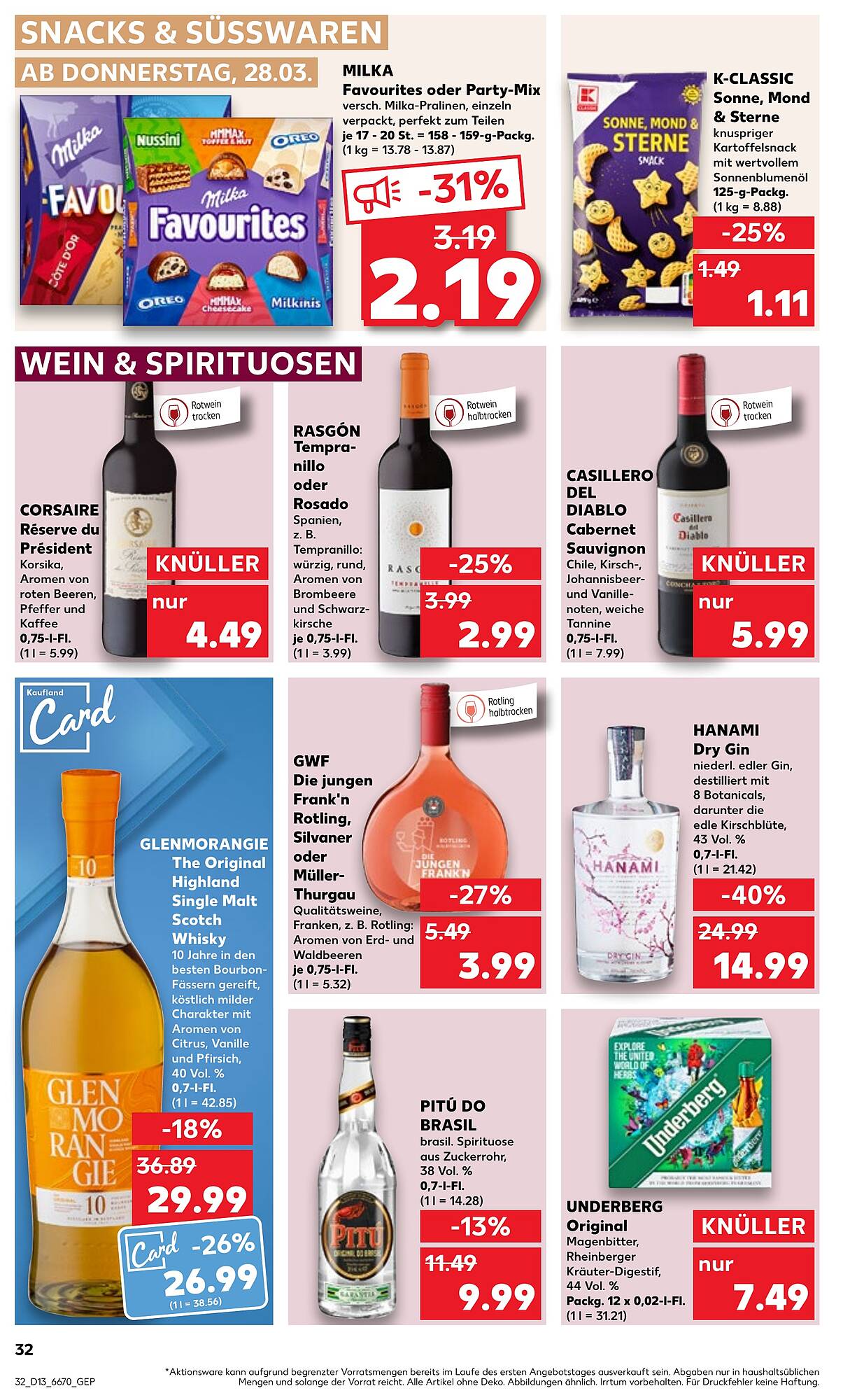 Kaufland Prospekt 28 Mar – 3 Apr 2024 Seite 32