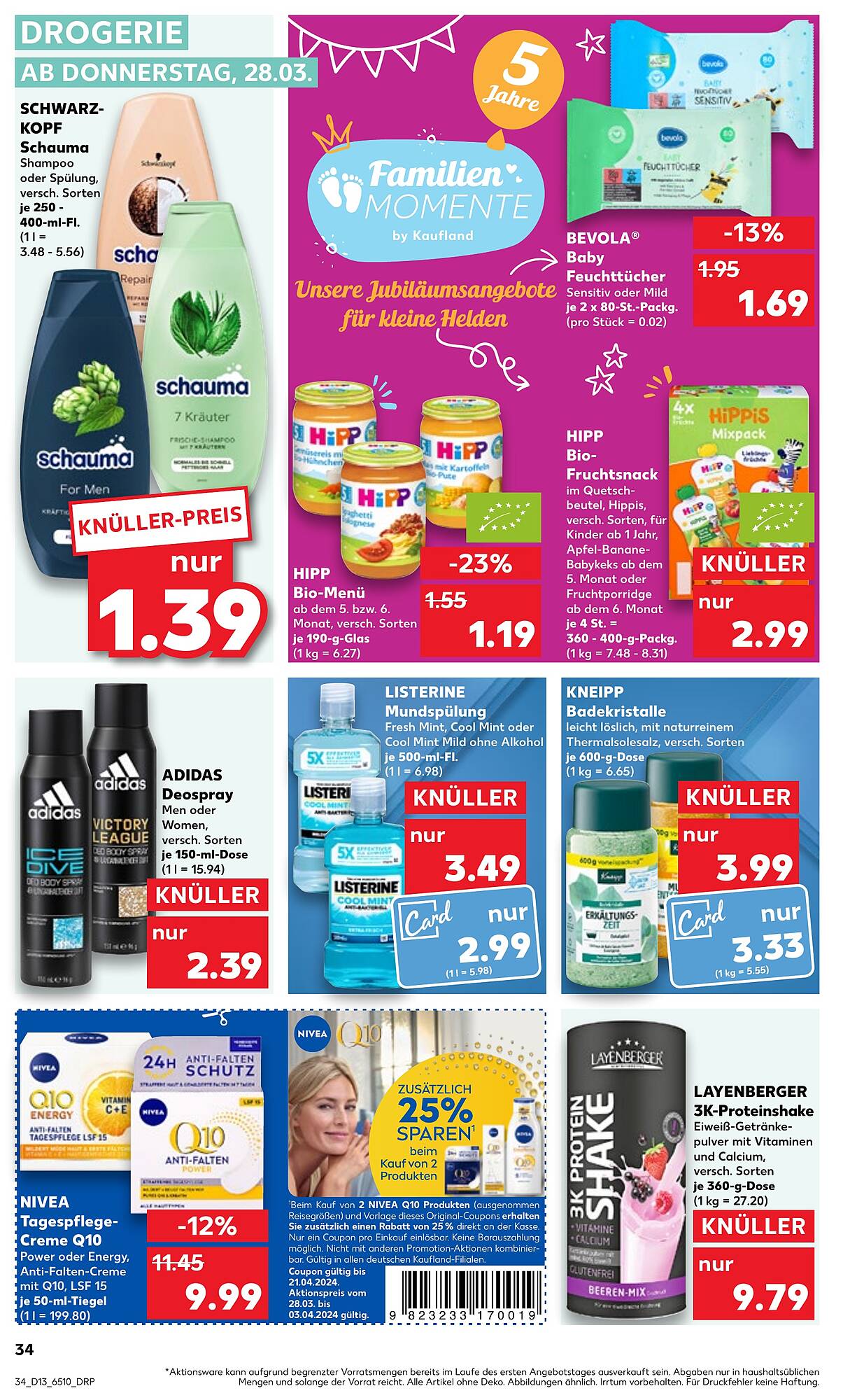 Kaufland Prospekt 28 Mar – 3 Apr 2024 Seite 34