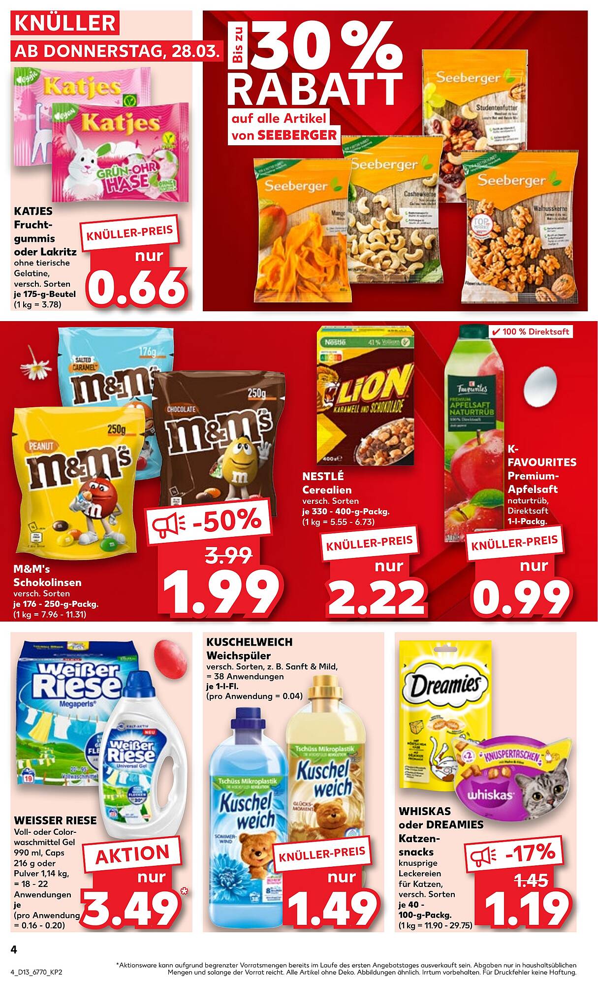 Kaufland Prospekt 28 Mar – 3 Apr 2024 Seite 4