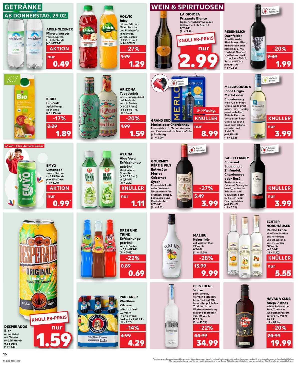 Kaufland Prospekt 29 Feb – 6 Mar 2024 Seite 16