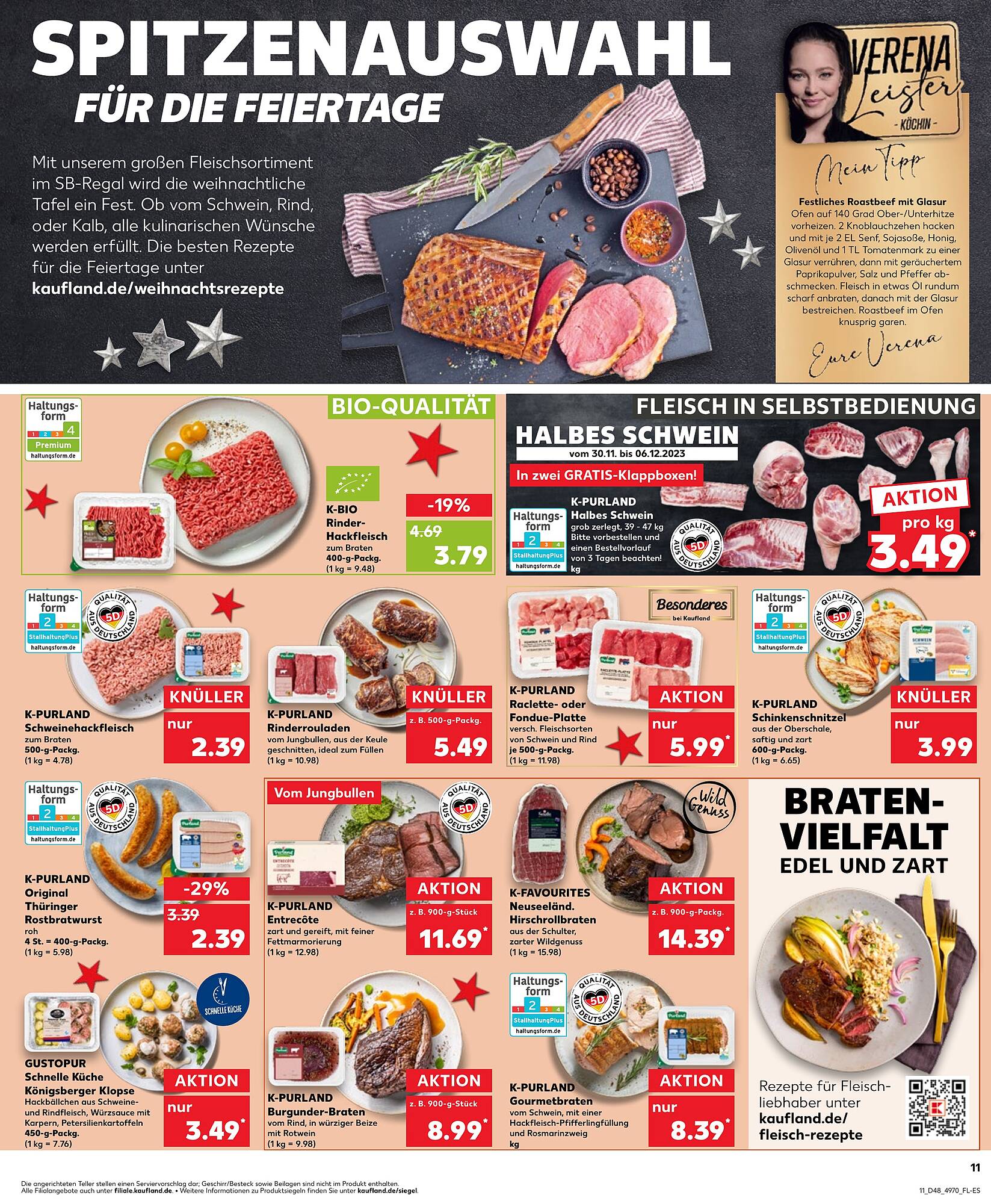 Kaufland Prospekt 30 Nov – 6 Dez 2023 Seite 11