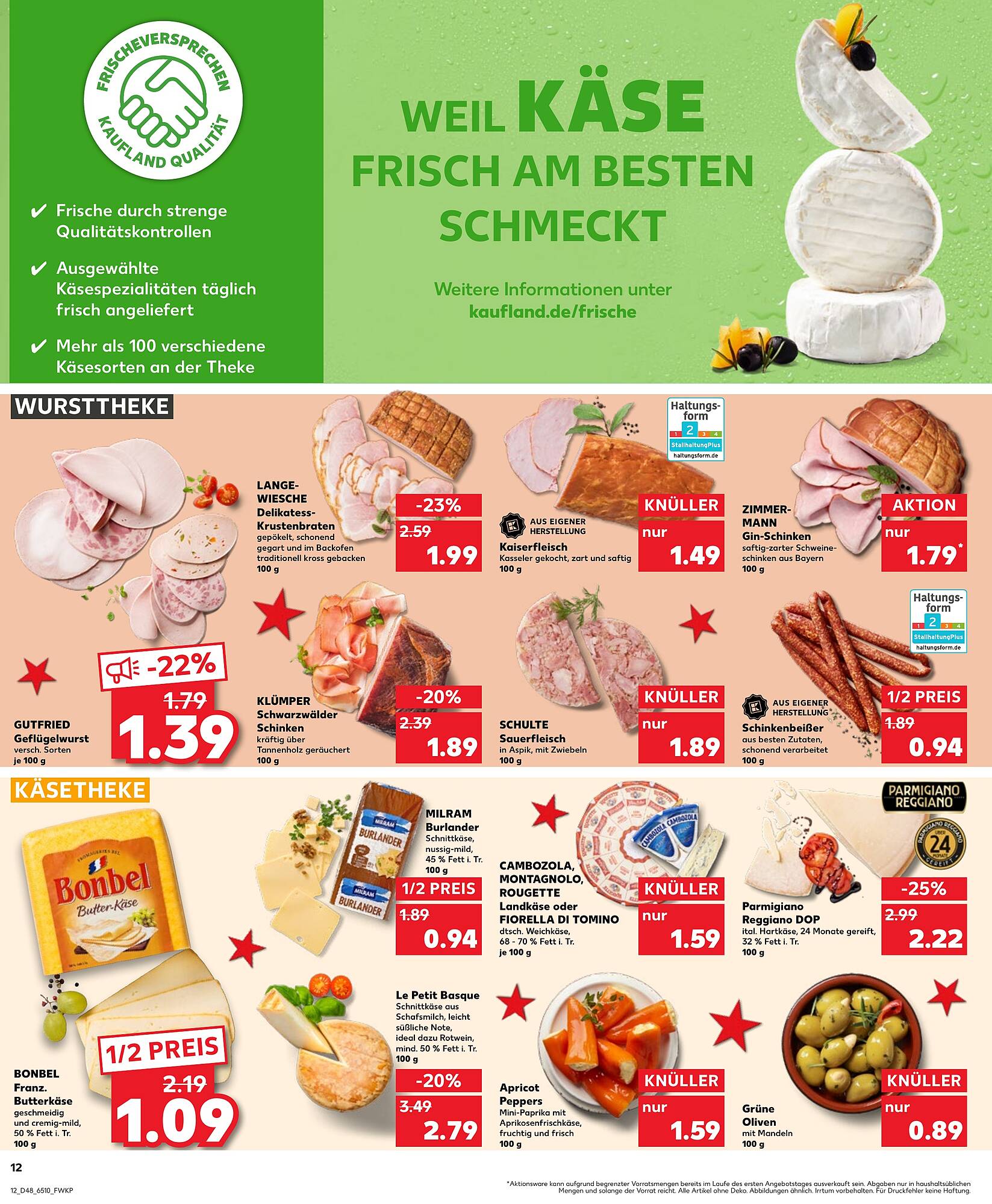Kaufland Prospekt 30 Nov – 6 Dez 2023 Seite 12