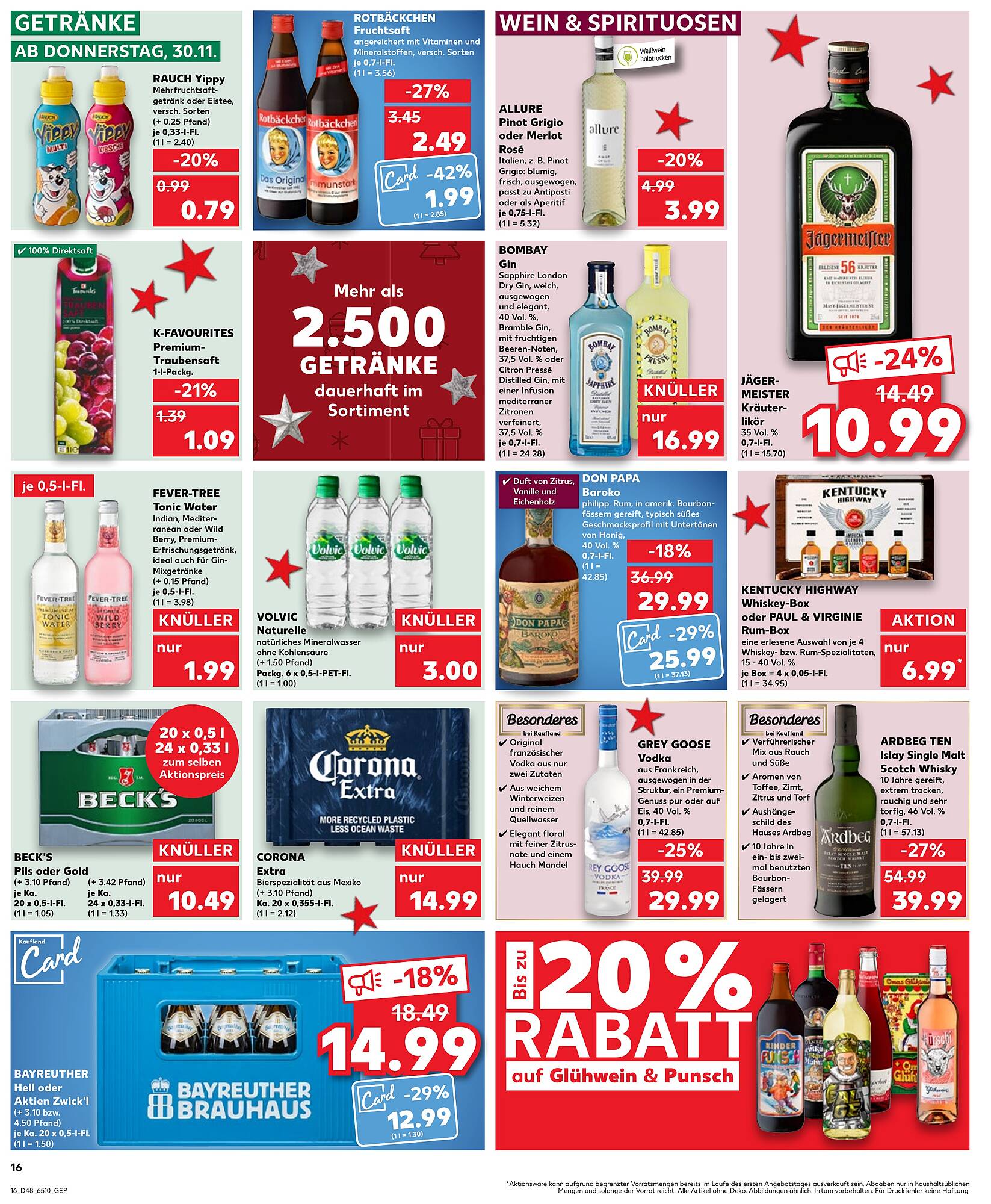Kaufland Prospekt 30 Nov – 6 Dez 2023 Seite 16