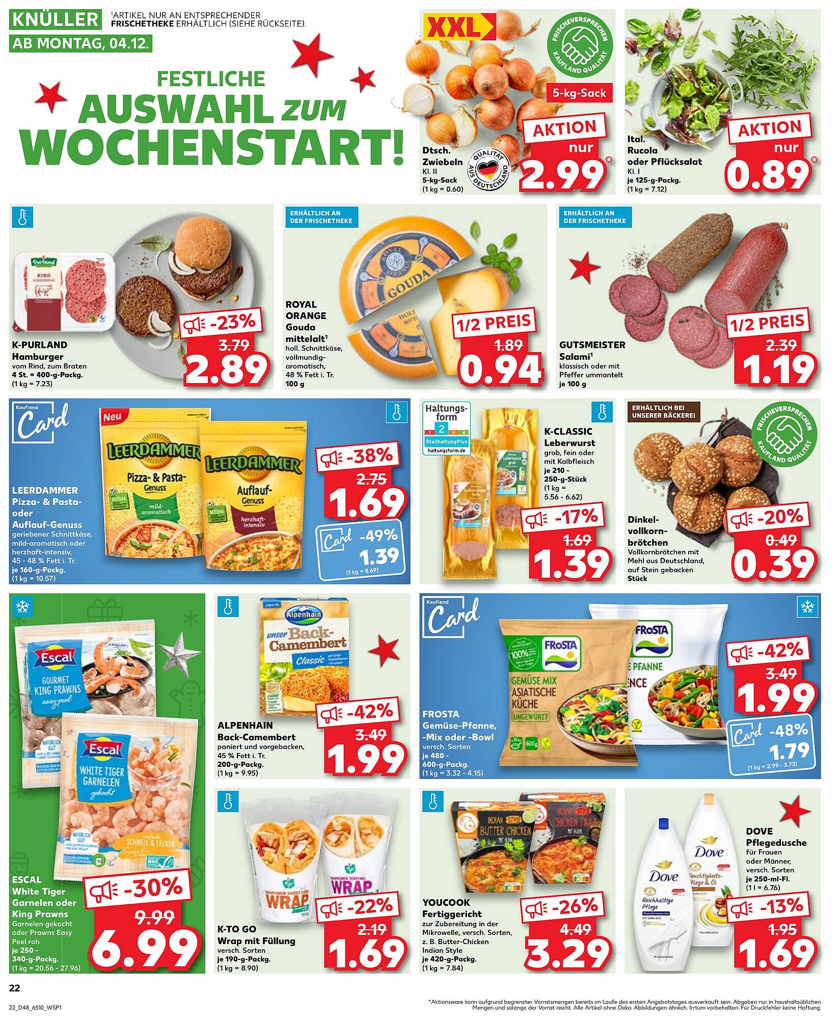 Kaufland Prospekt 30 Nov – 6 Dez 2023 Seite 22