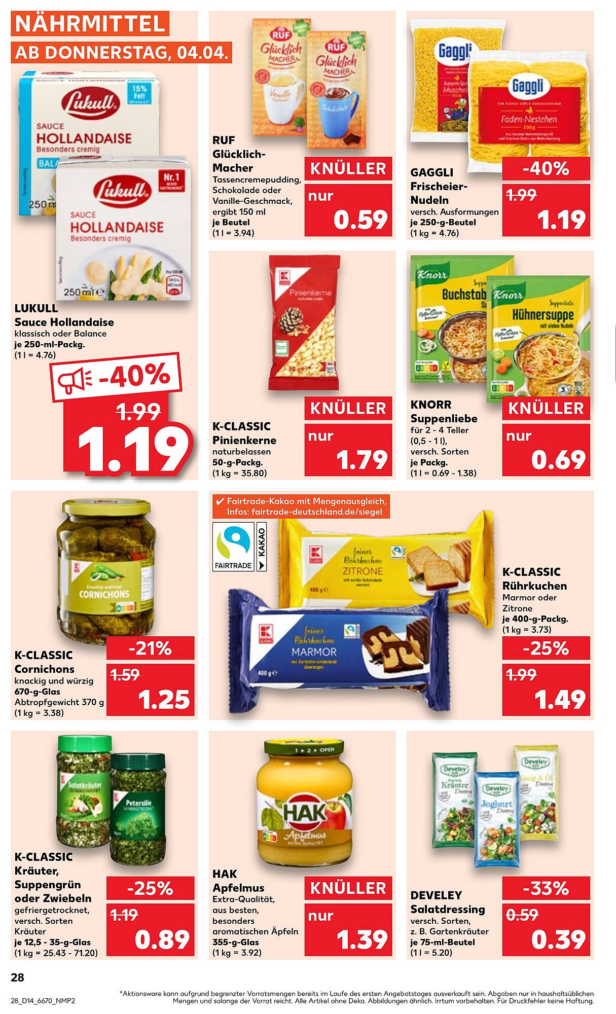 Kaufland Prospekt 4 – 10 April 2024 Seite 28