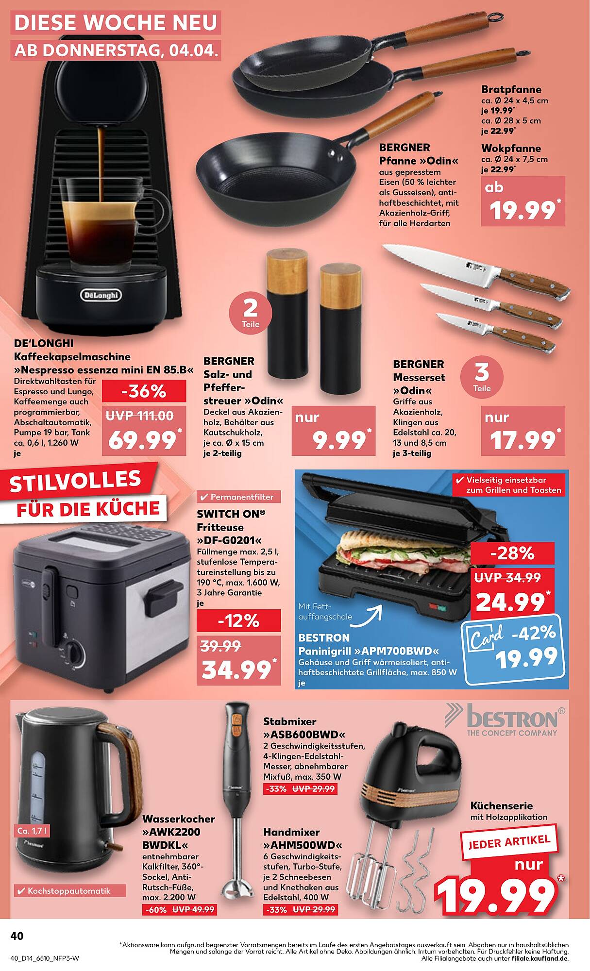 Kaufland Prospekt 4 – 10 April 2024 Seite 40