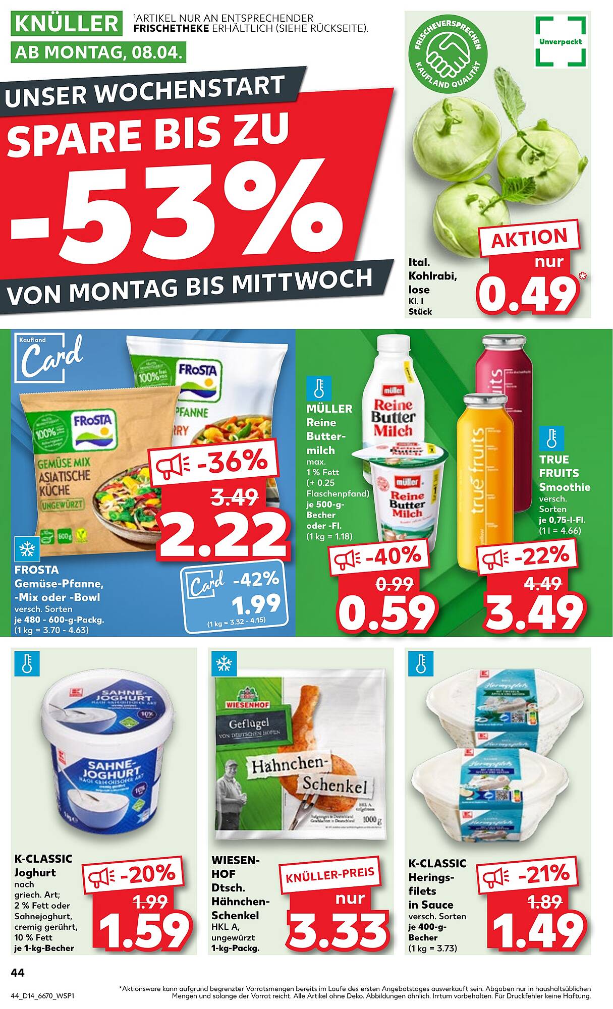 Kaufland Prospekt 4 – 10 April 2024 Seite 44