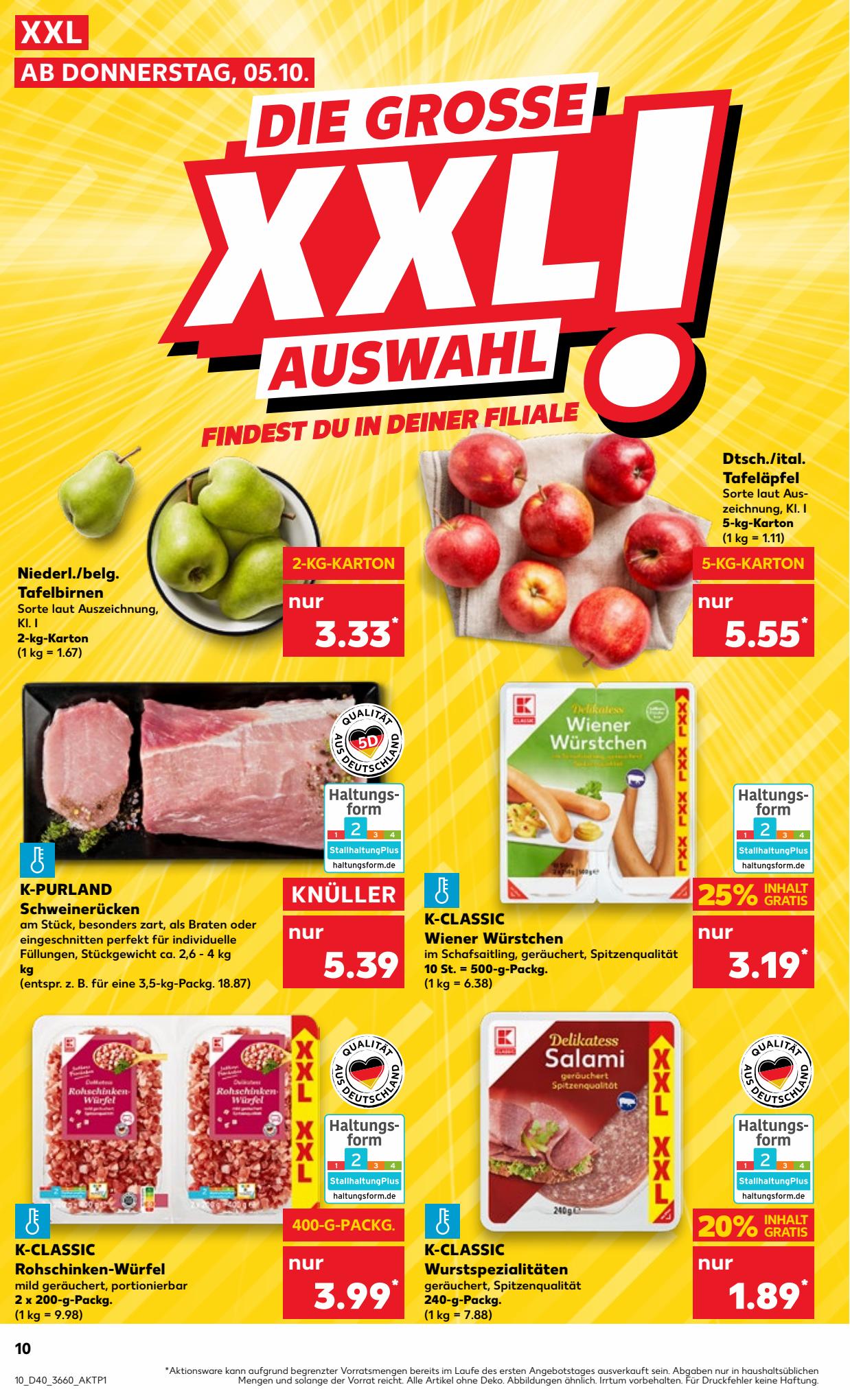 Kaufland Prospekt 5 – 11 October 2023 Seite 10