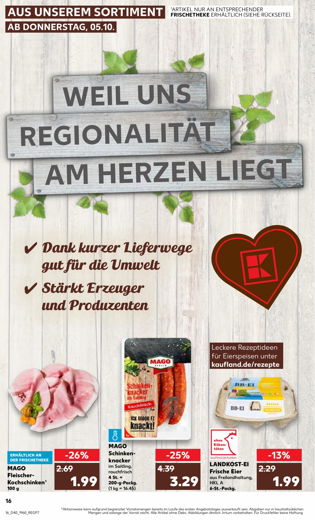 Kaufland Prospekt 5 – 11 October 2023 Seite 16