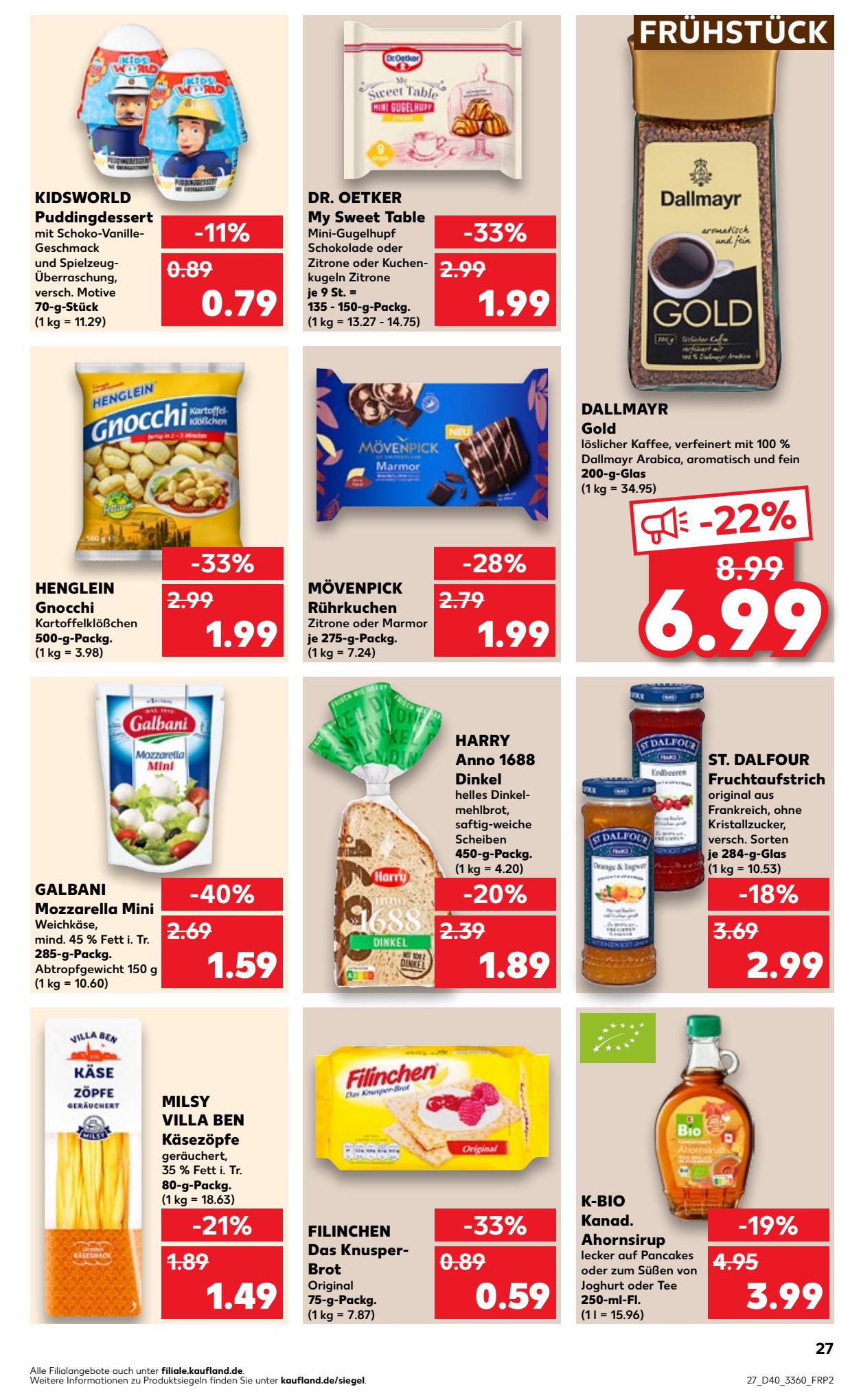 Kaufland Prospekt 5 – 11 October 2023 Seite 27