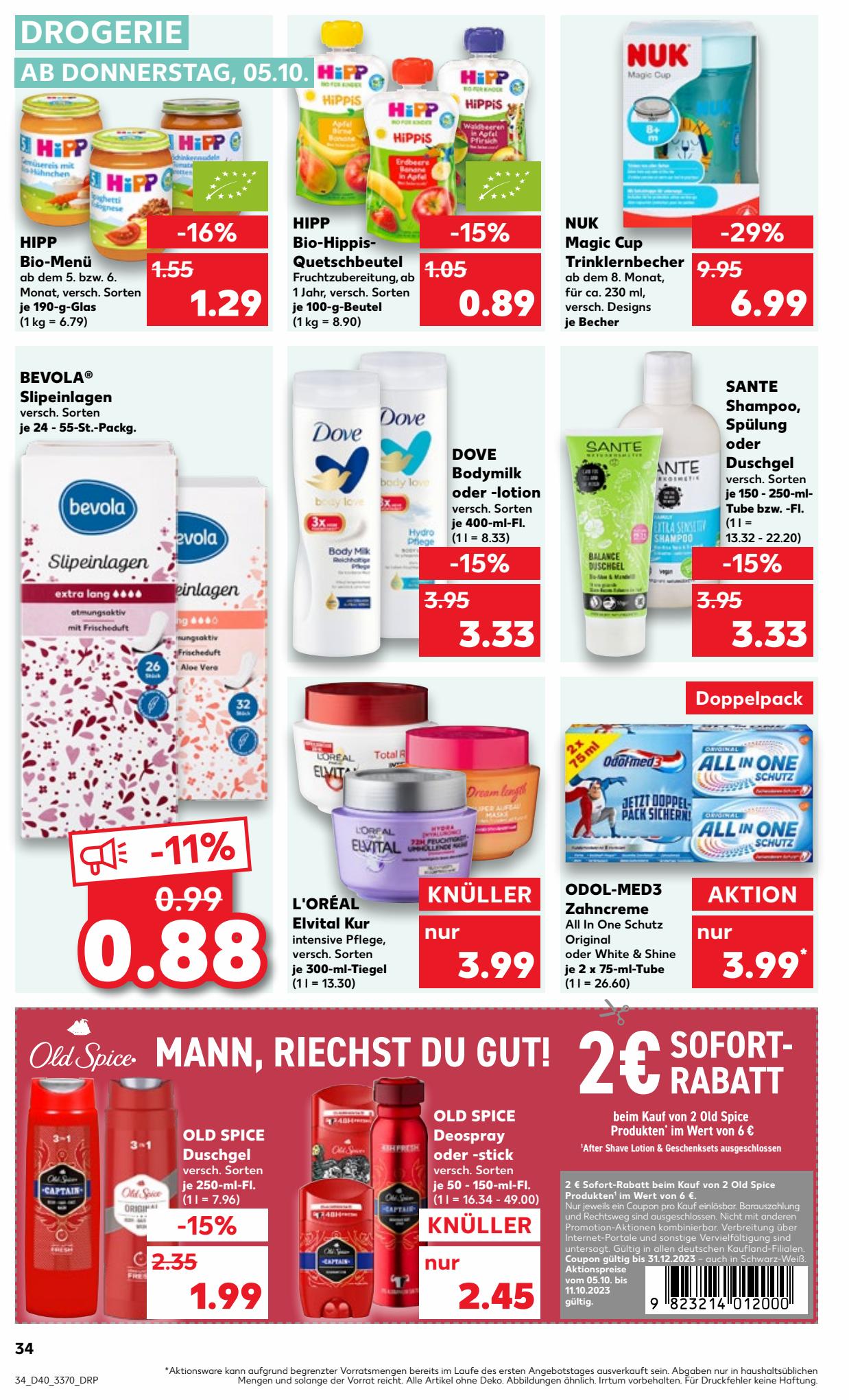 Kaufland Prospekt 5 – 11 October 2023 Seite 34