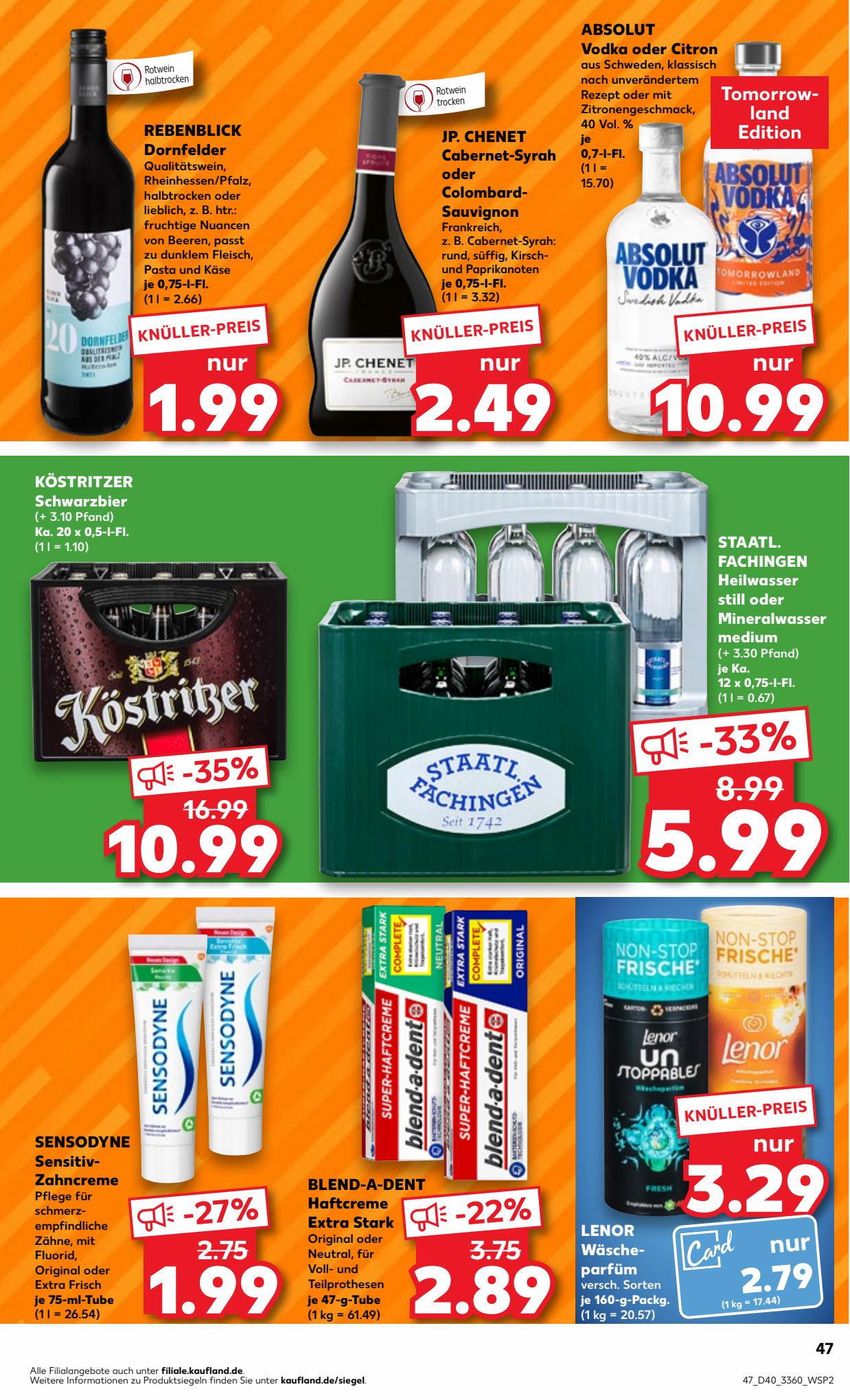 Kaufland Prospekt 5 – 11 October 2023 Seite 47