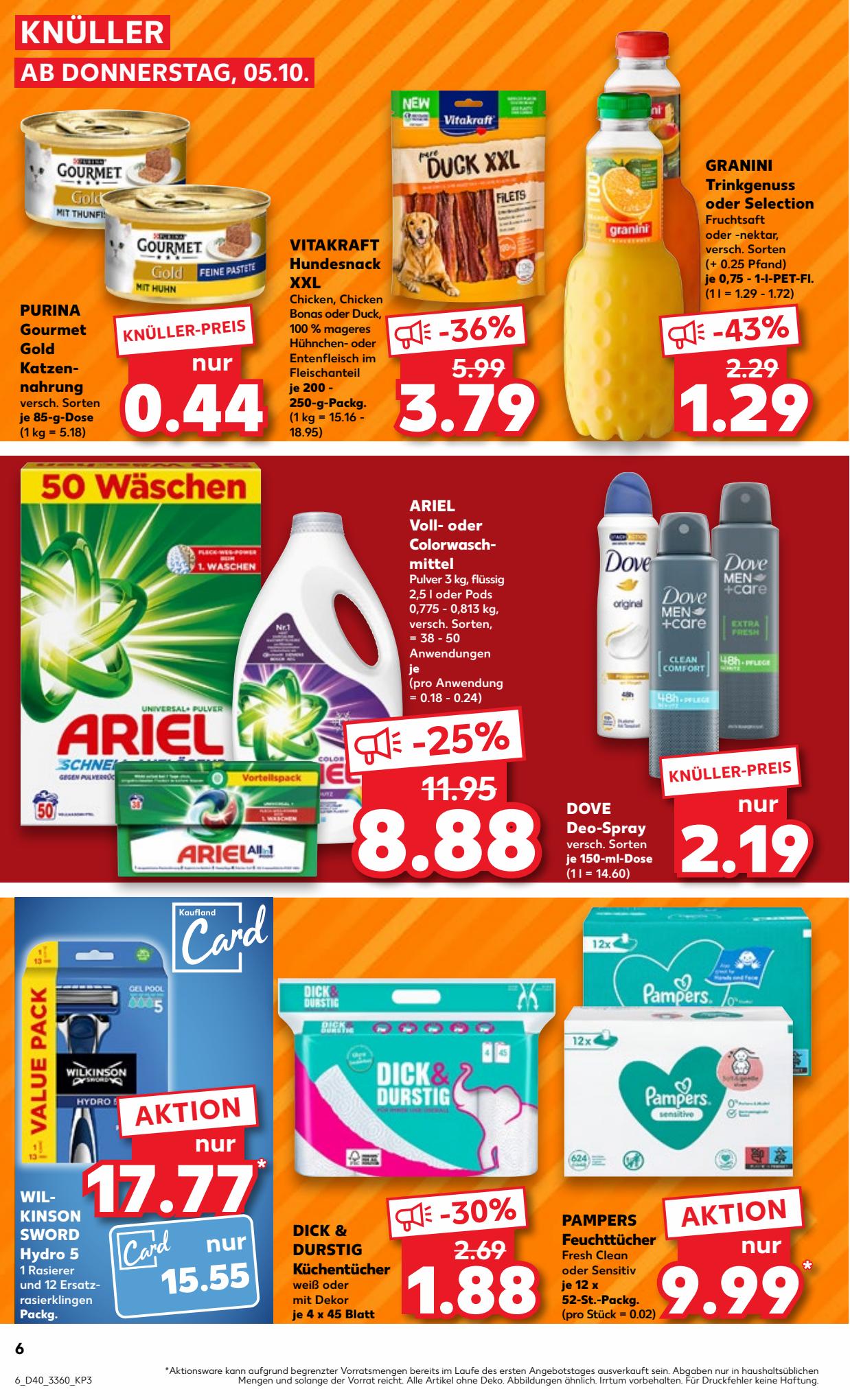 Kaufland Prospekt 5 – 11 October 2023 Seite 6