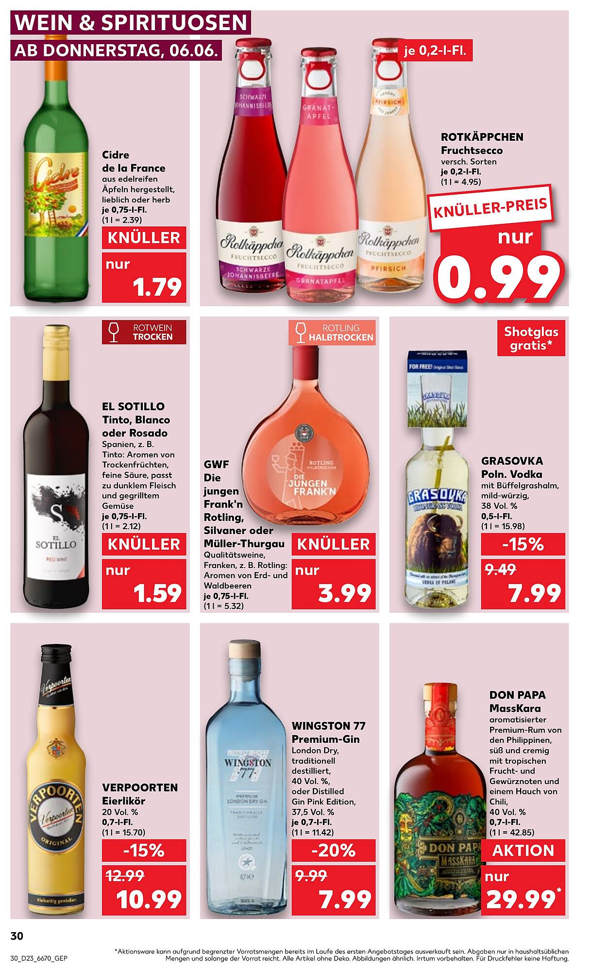 Kaufland Prospekt 6 – 12 Juni 2024 Seite 30