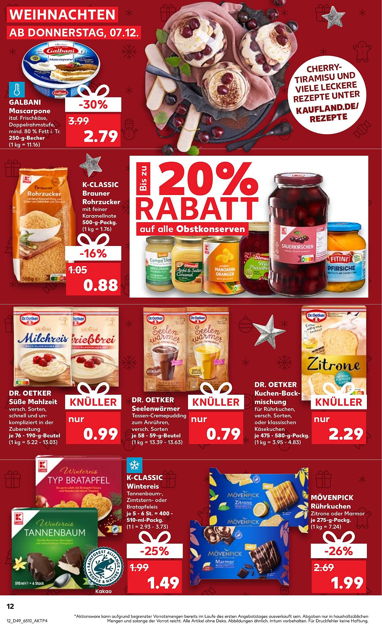Kaufland Prospekt 7 – 13 Dezember 2023 Seite 12